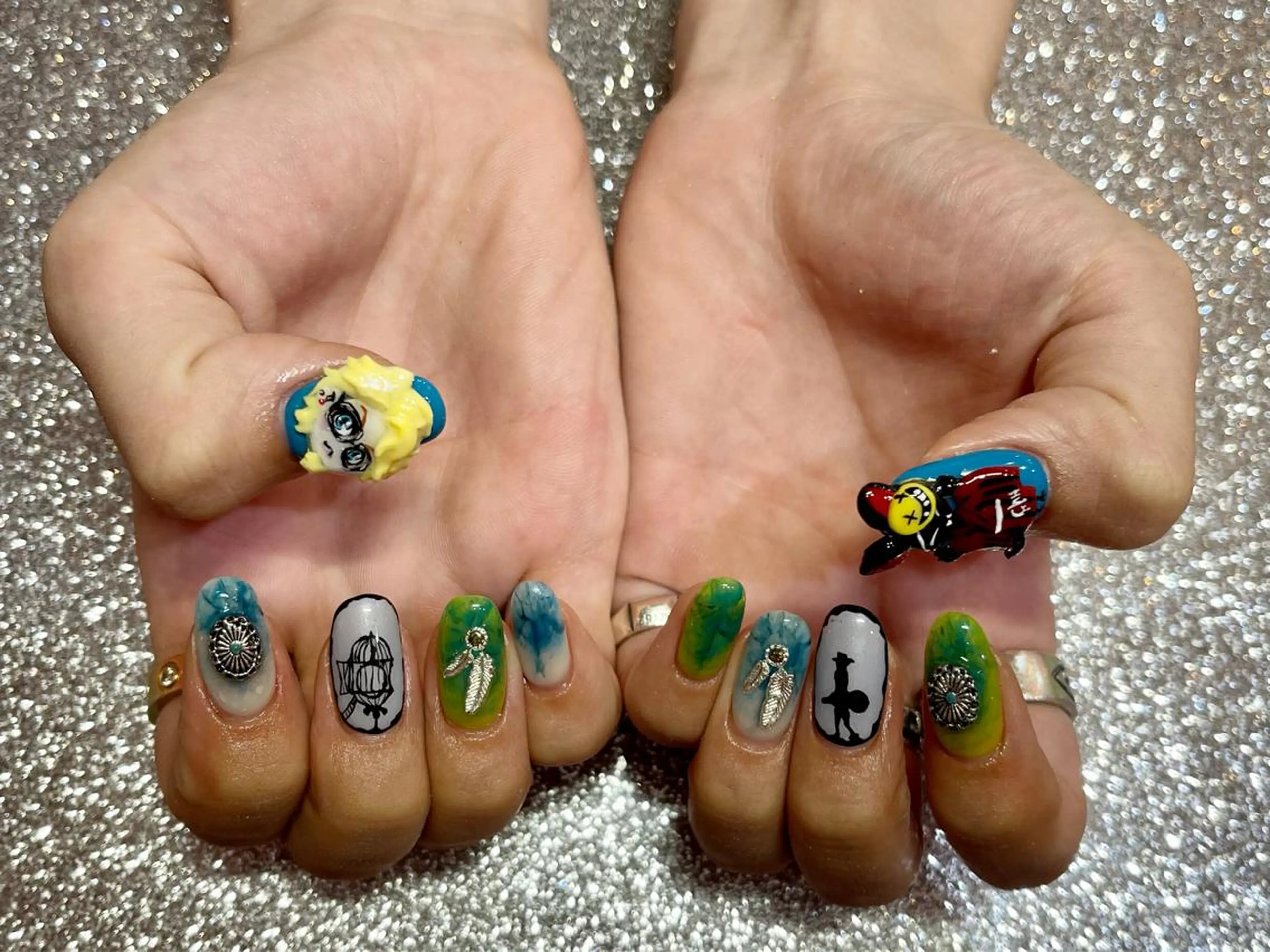 ミディアム ネイル 柏ネイルサロン NAIL FOCUSのネイルデザイン