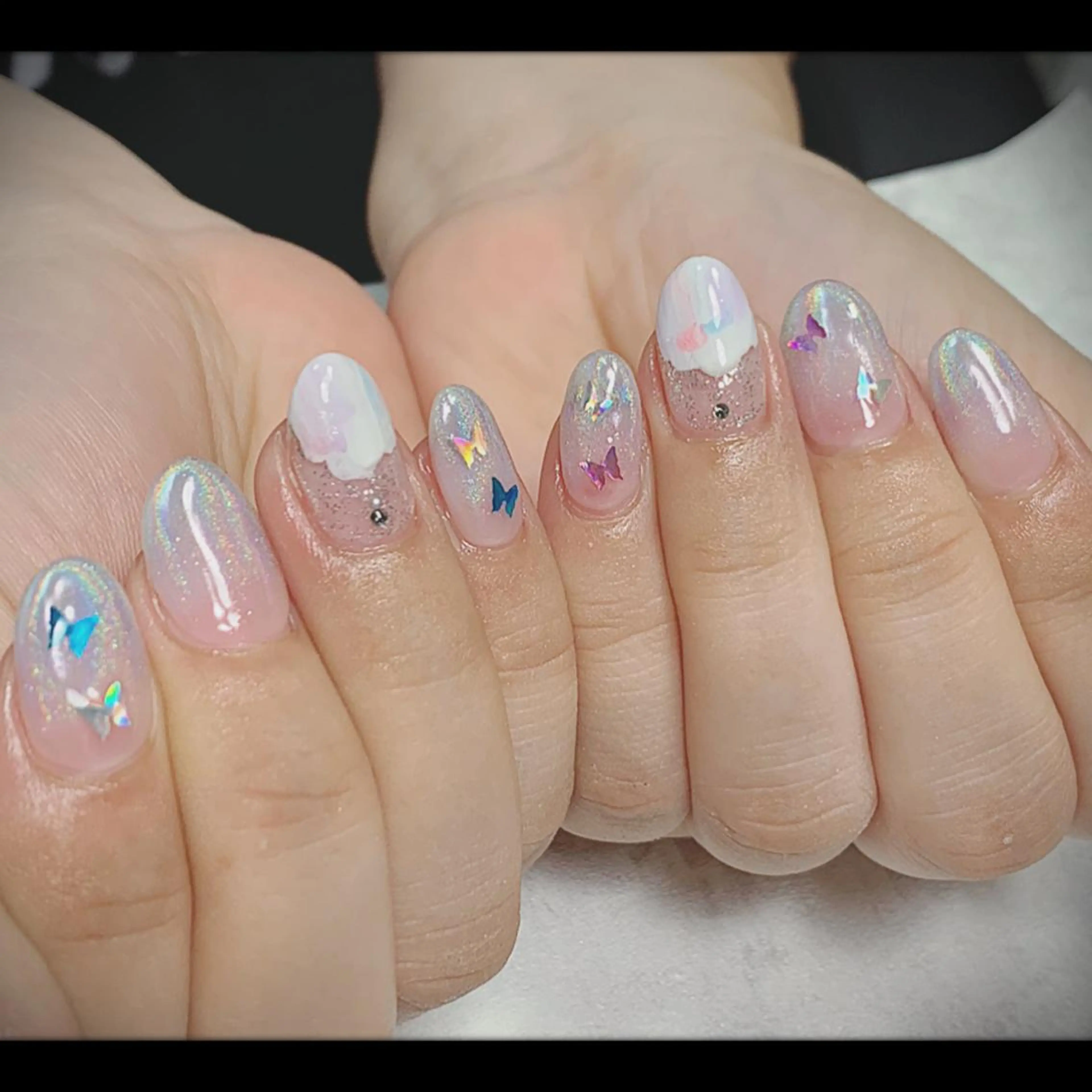 ネイル グラデーション ハンドネイル M nail 市原市ちはら台のネイルデザイン