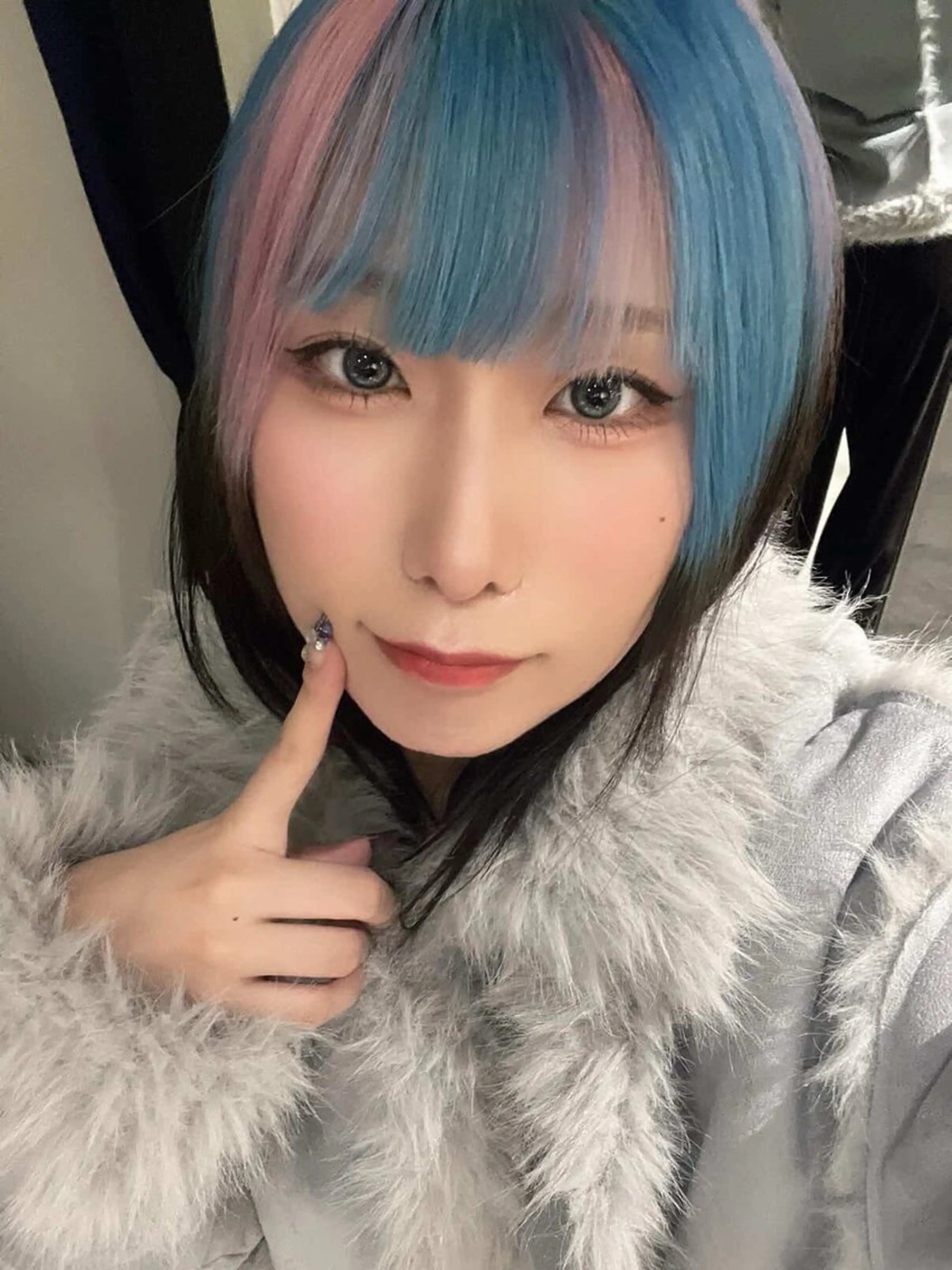 セミロング カラー Selenehair 三条本店のヘアスタイル