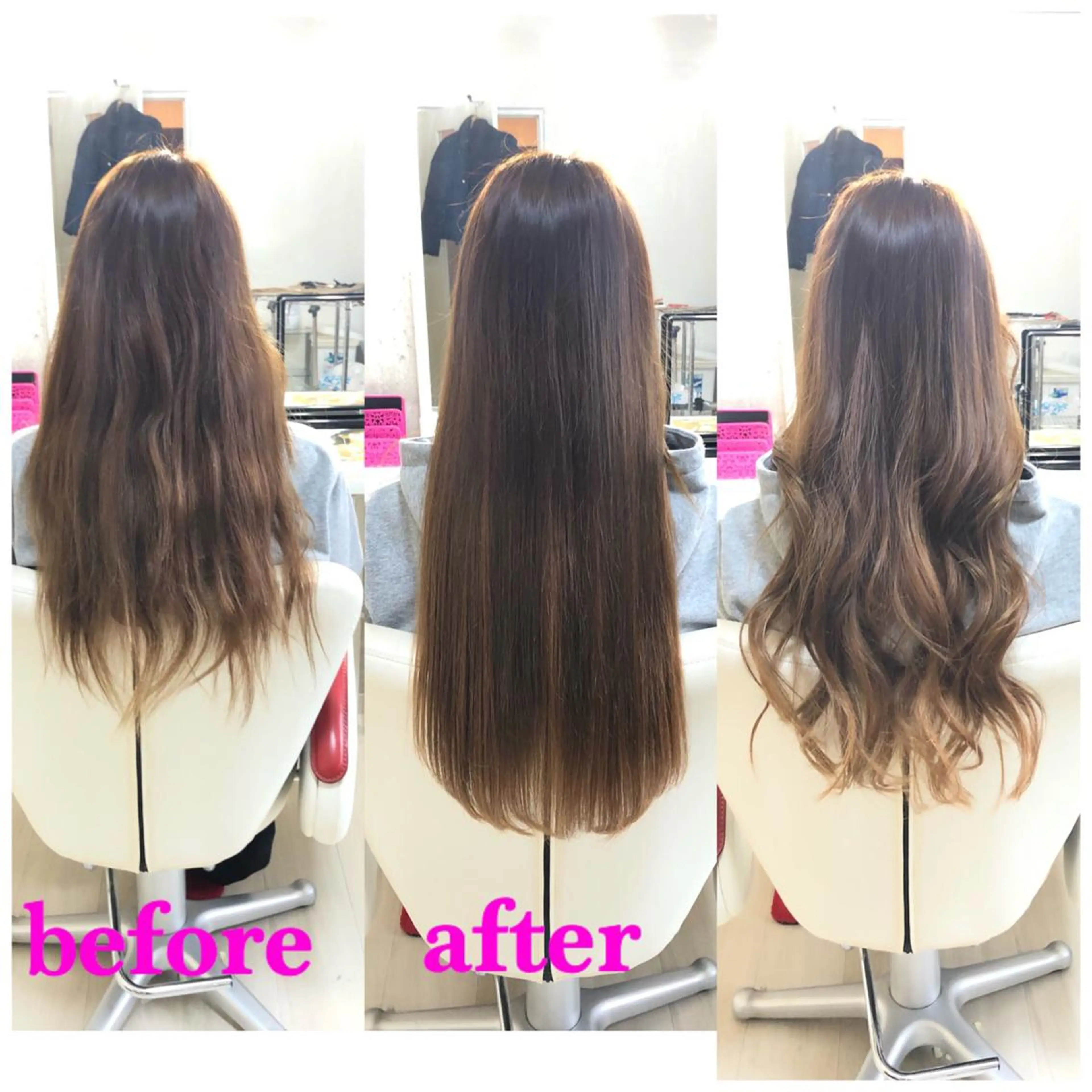 ロング エクステ 🌸ドレスアップ 心斎橋店🌸のヘアスタイル