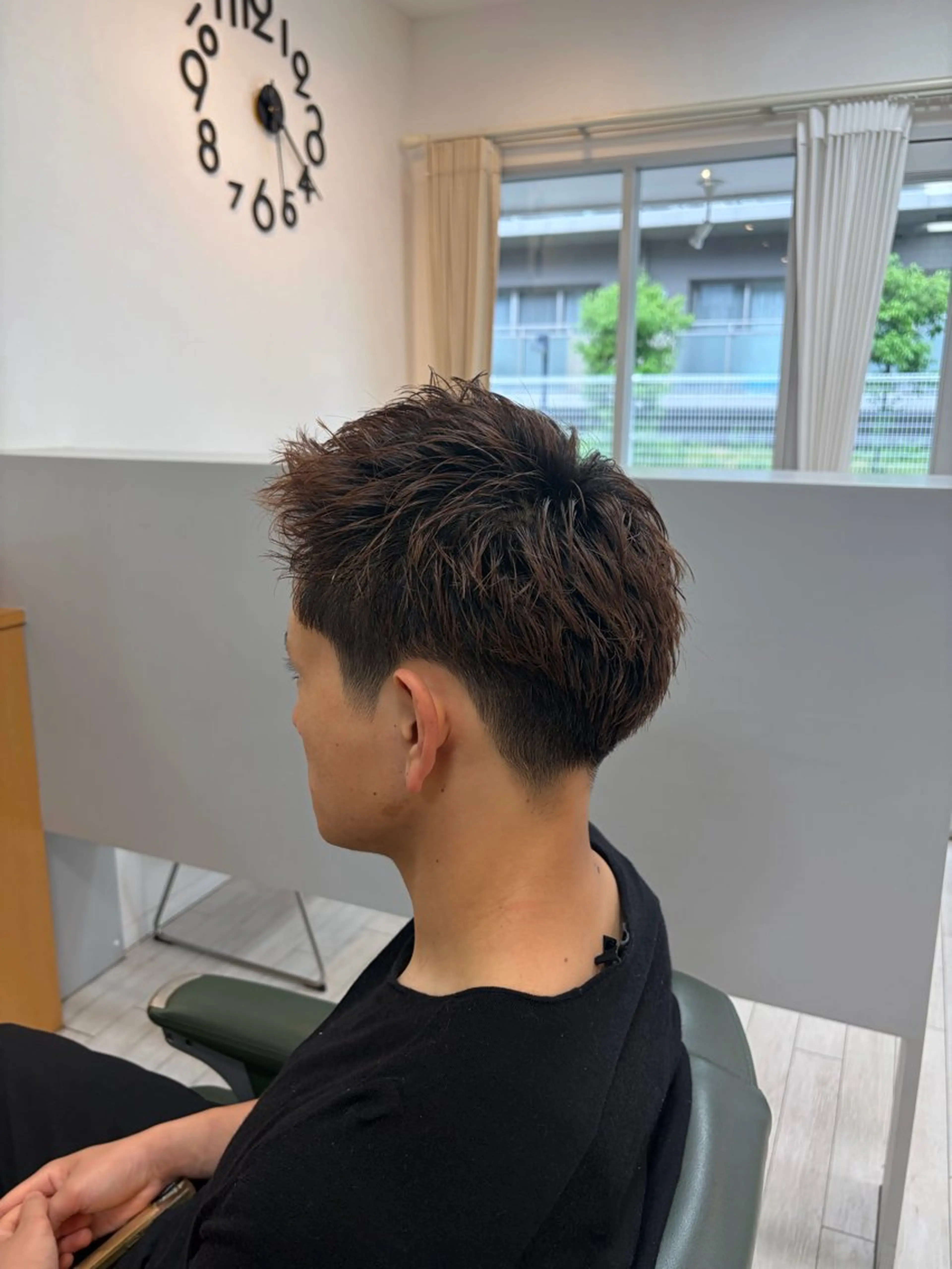 カラー パーマ メンズ スパイキーショート カット ヘアセット men'sヤマカワ /【琉生】のヘアスタイル