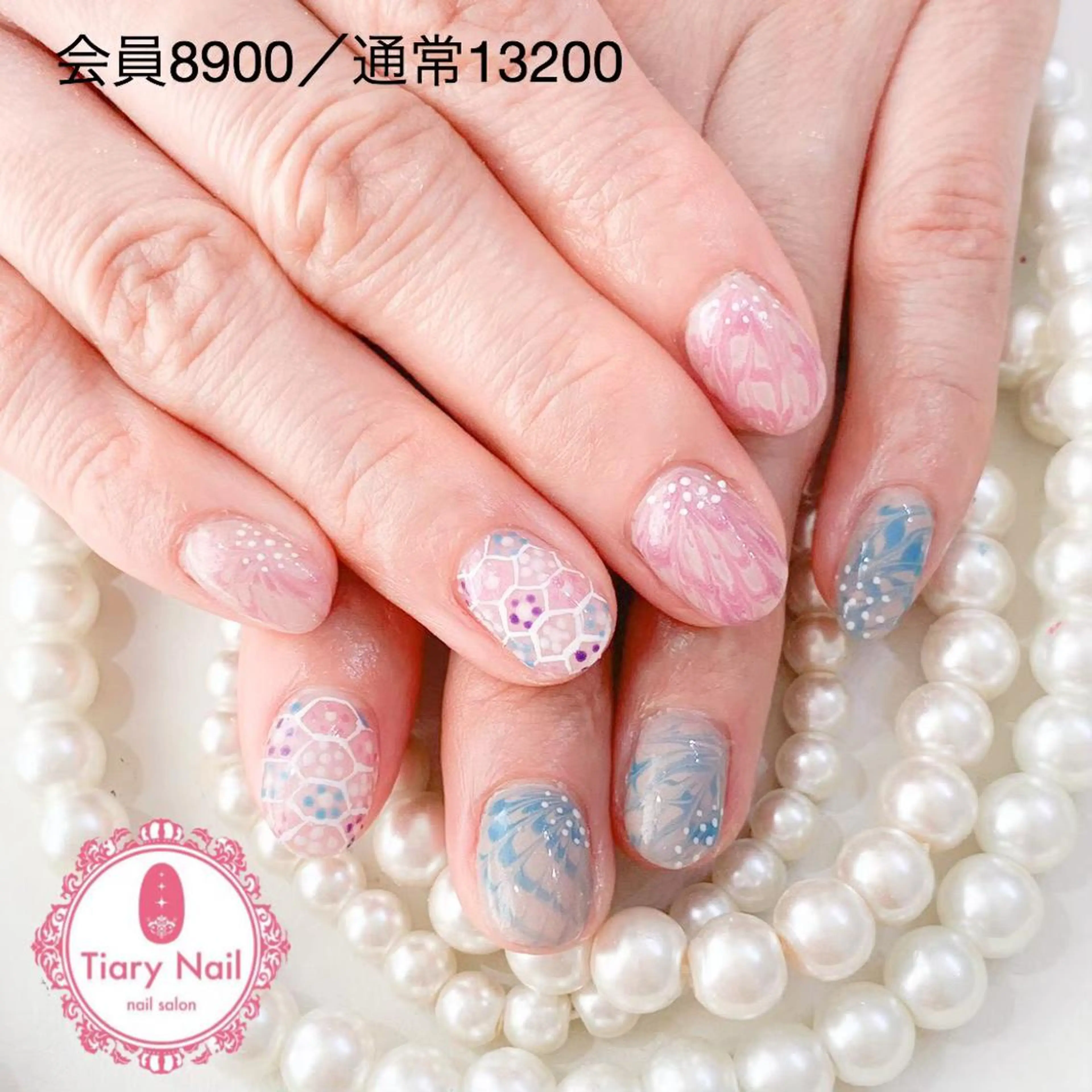 ネイル 💗🪽Tiary Nail🪽💗のネイルデザイン