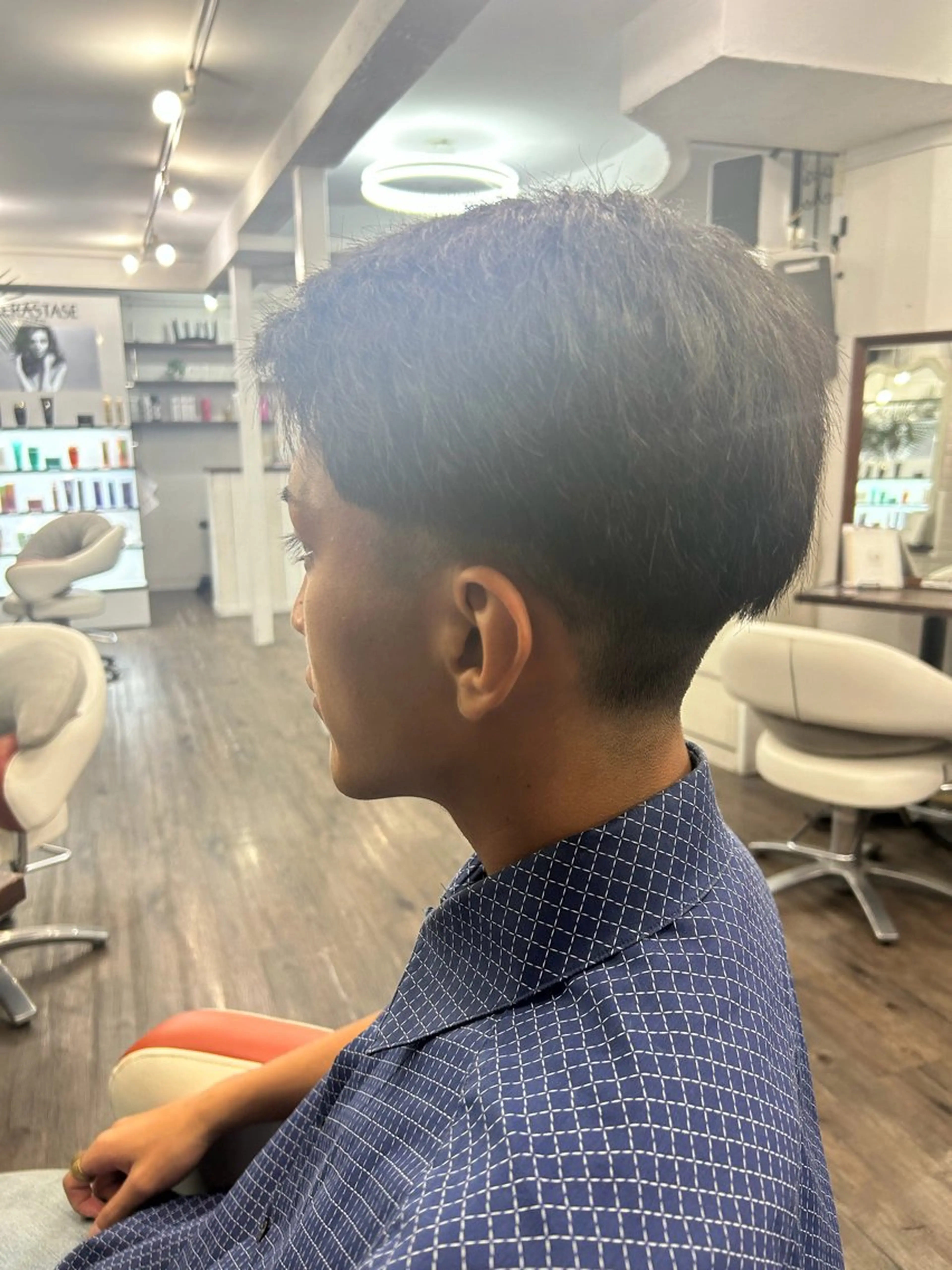 ショート メンズ ツーブロック 大城 櫂のヘアスタイル