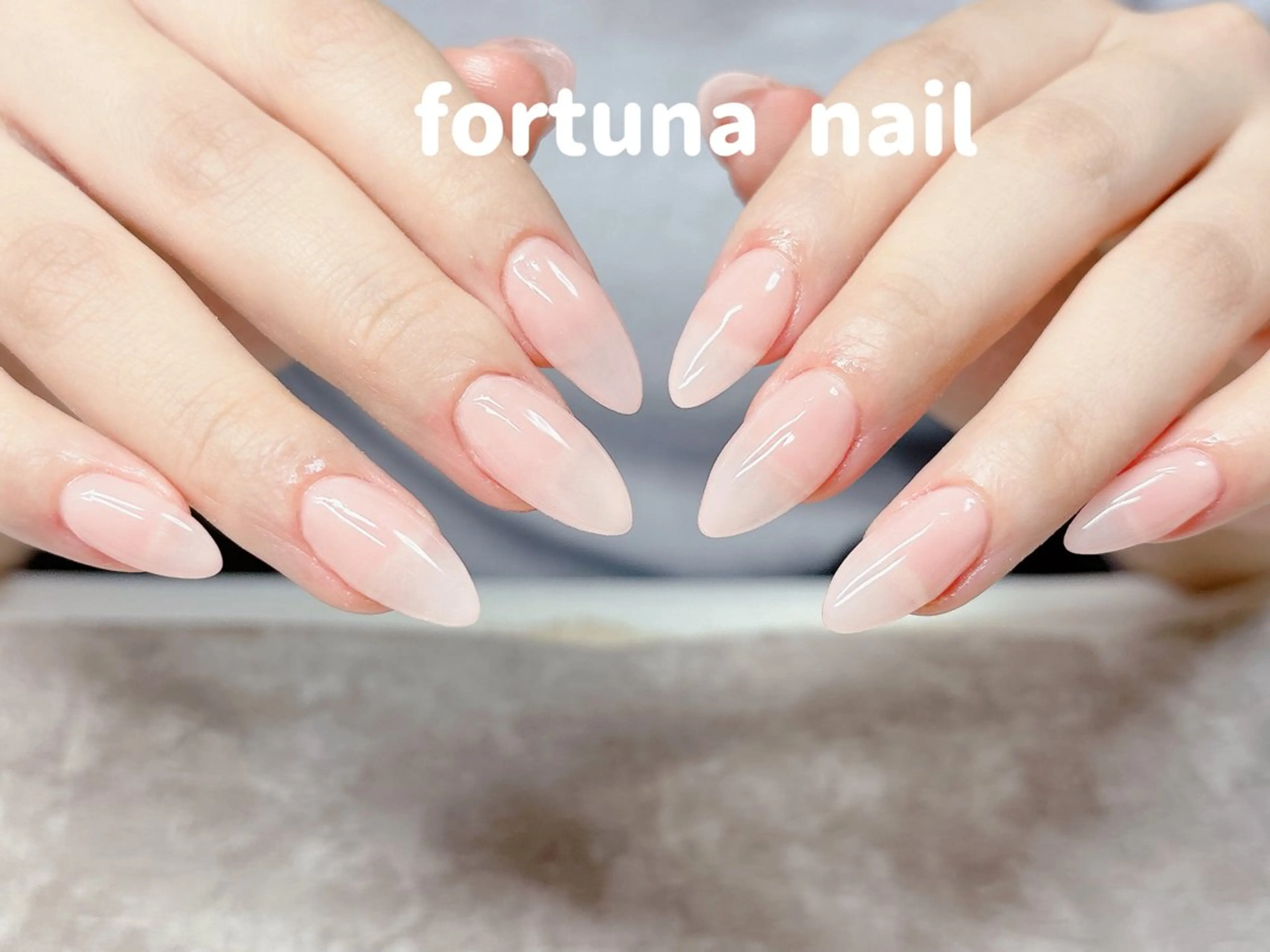 ネイル スカルプネイル Nail •Head スパFortunaのネイルデザイン