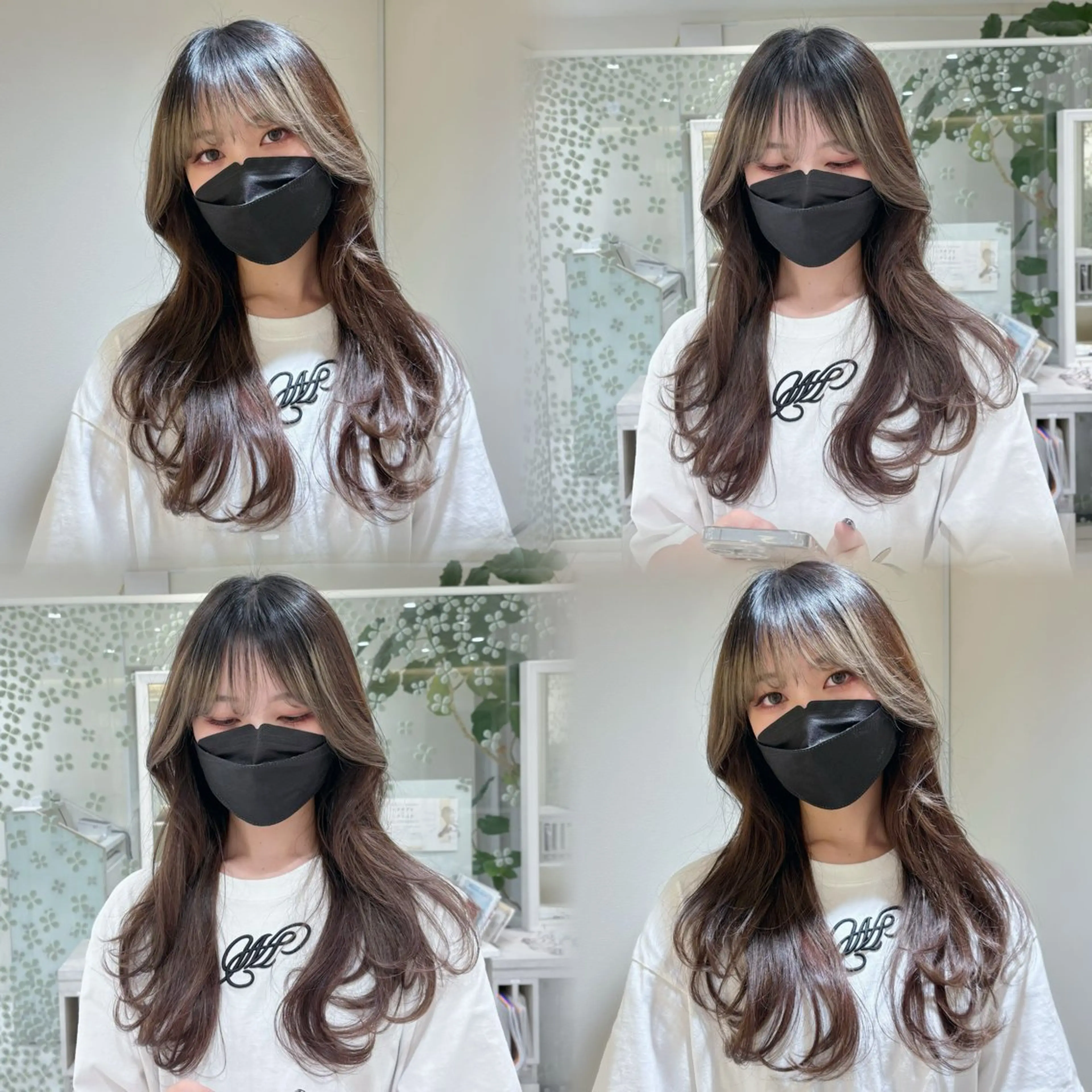 ロング 中韓𝐌𝐈𝐗🩶 𝐘𝐔𝐊𝐀のヘアスタイル