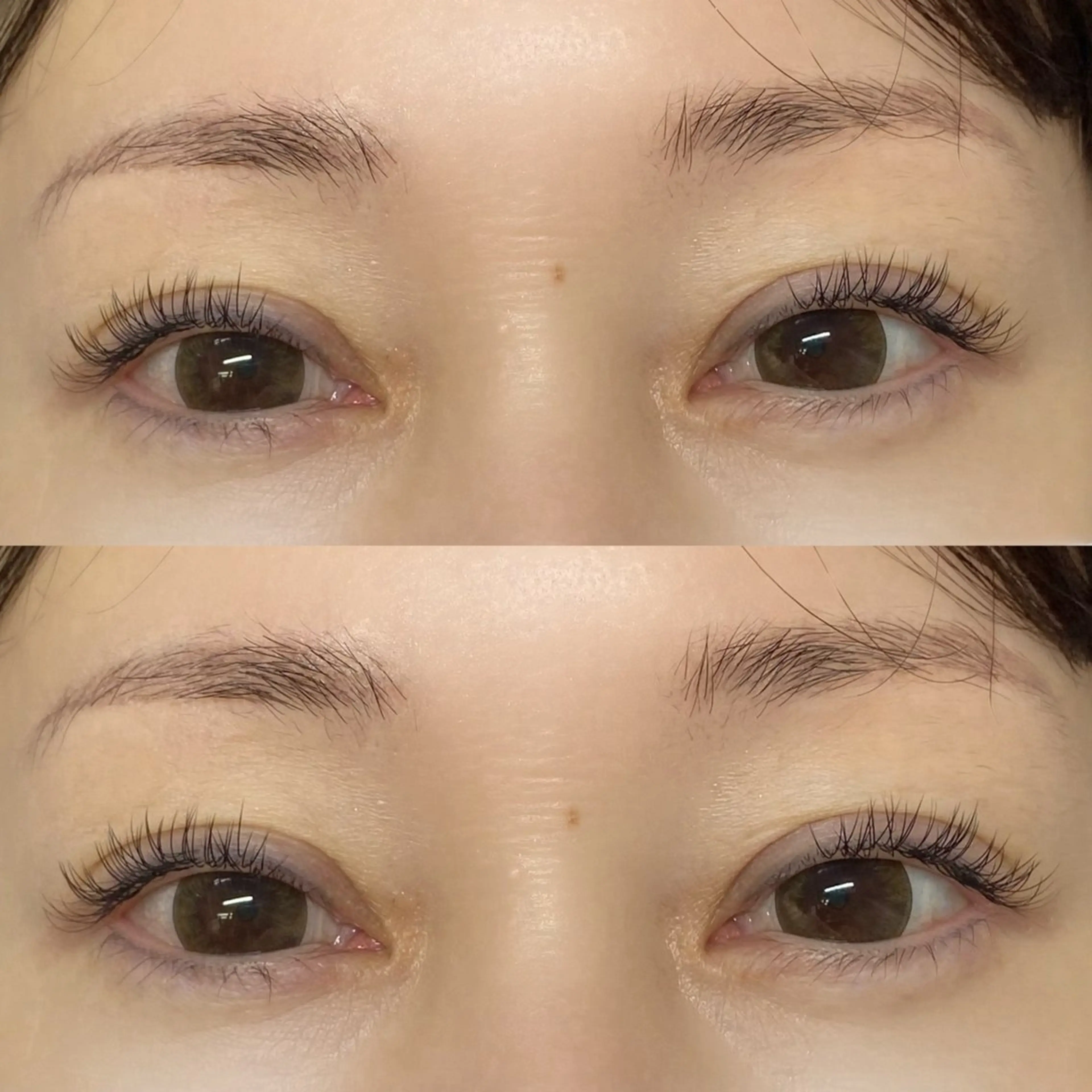 マツエク・マツパ Cカール フラットラッシュ EYELA 莉奈のマツエク・マツパデザイン