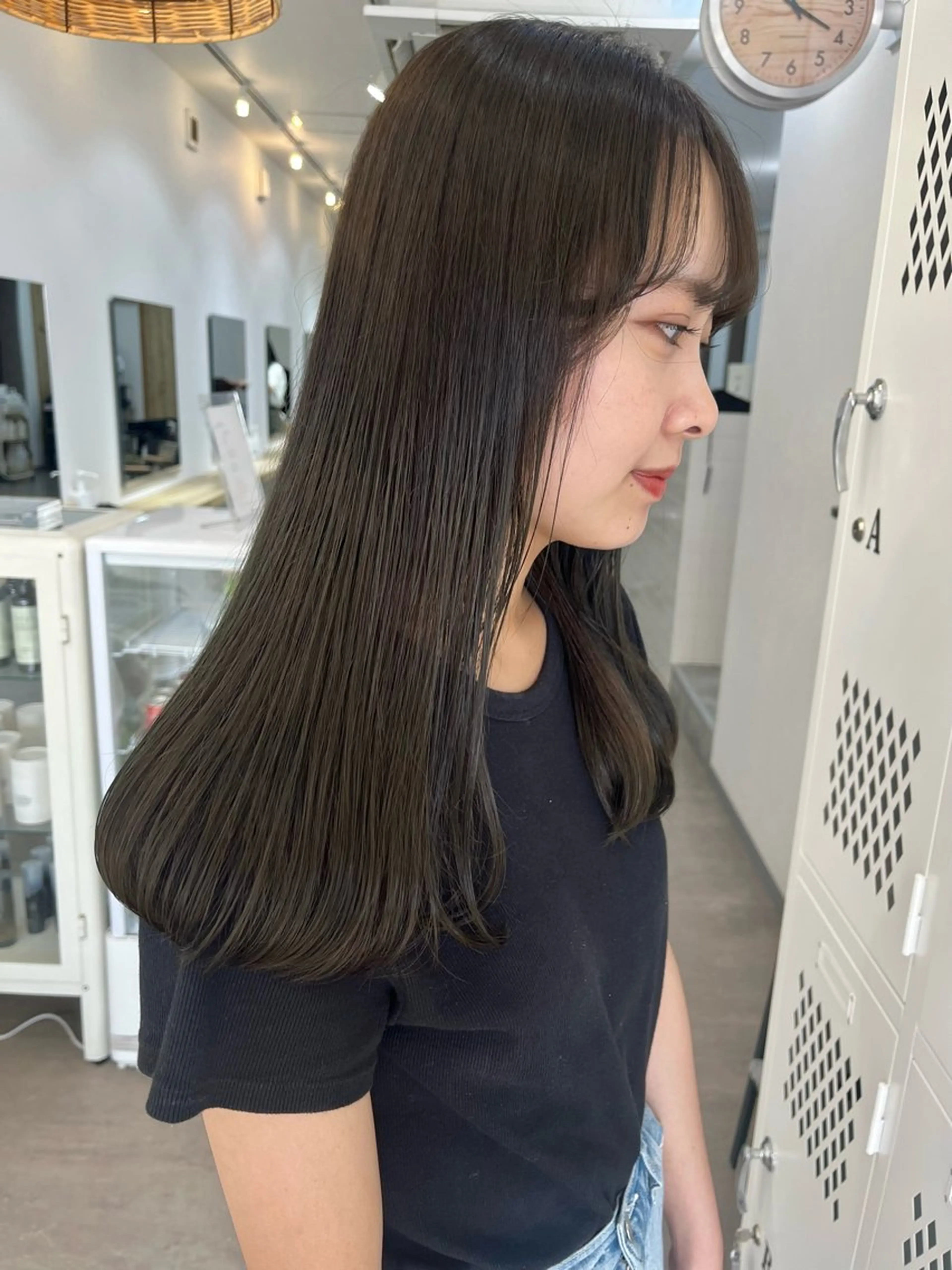 セミロング カラー カット ヘアカラー トリートメント 🌼sunc HINAMI🌼のヘアスタイル