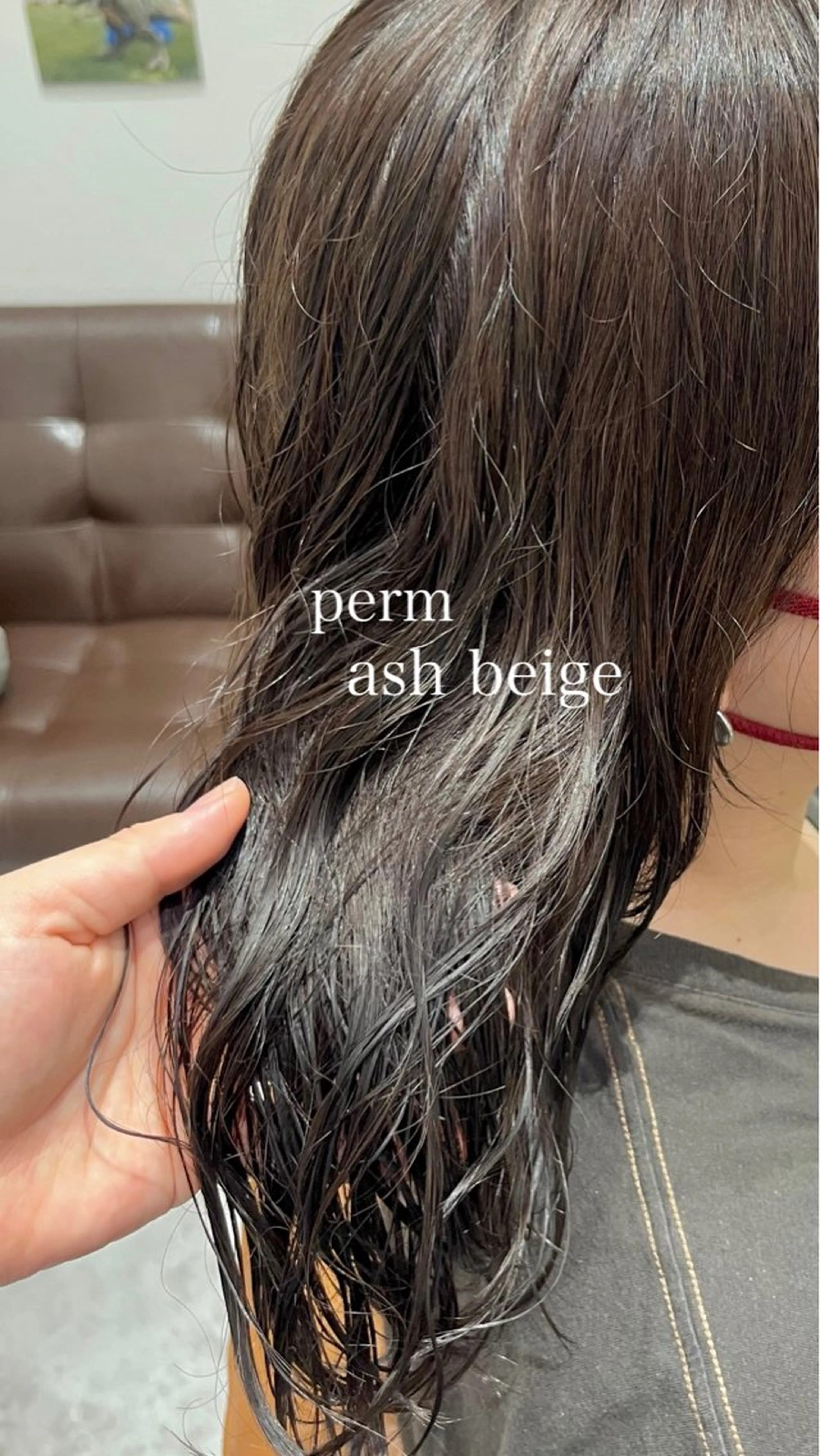 カラー アッシュ ベージュカラー かわいいを＋🎀𖤐 上品hair/ 星愛のヘアスタイル
