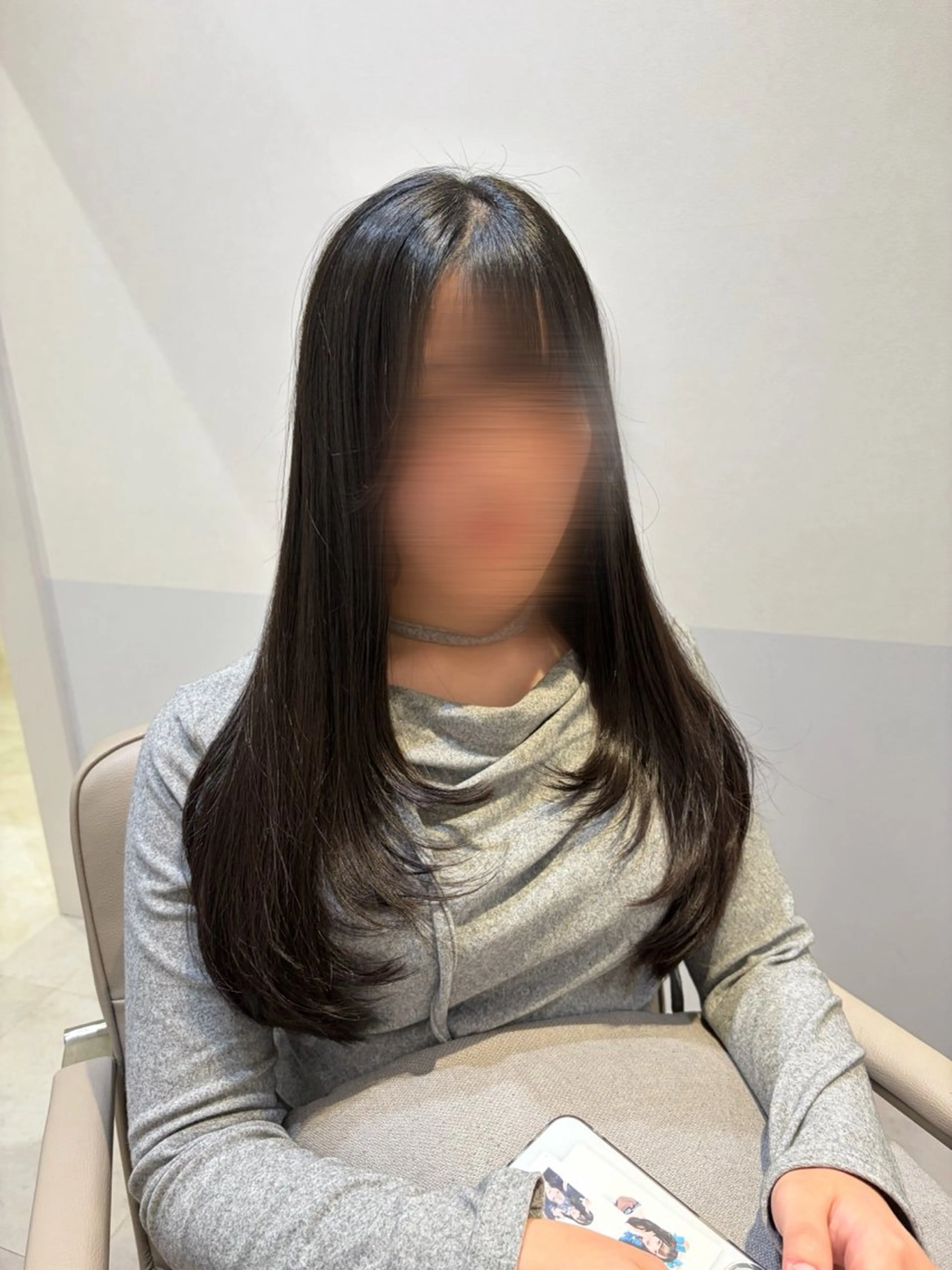 ロング ロングレイヤー レイヤーカット ロング 韓国ヘア・カラー 🩵SHIZUKUのヘアスタイル