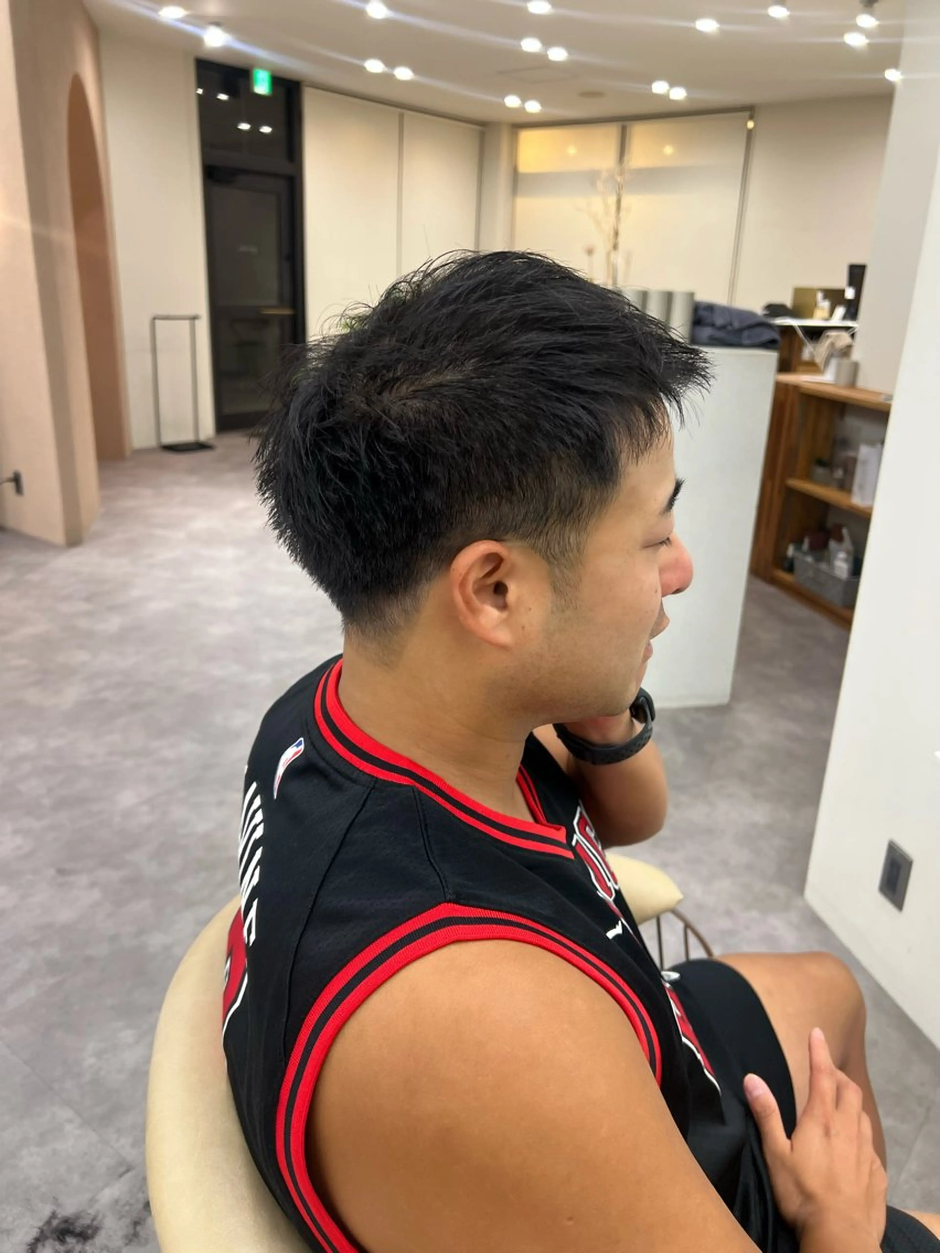 メンズ 似合わせ/顔周り / レイヤーのヘアスタイル