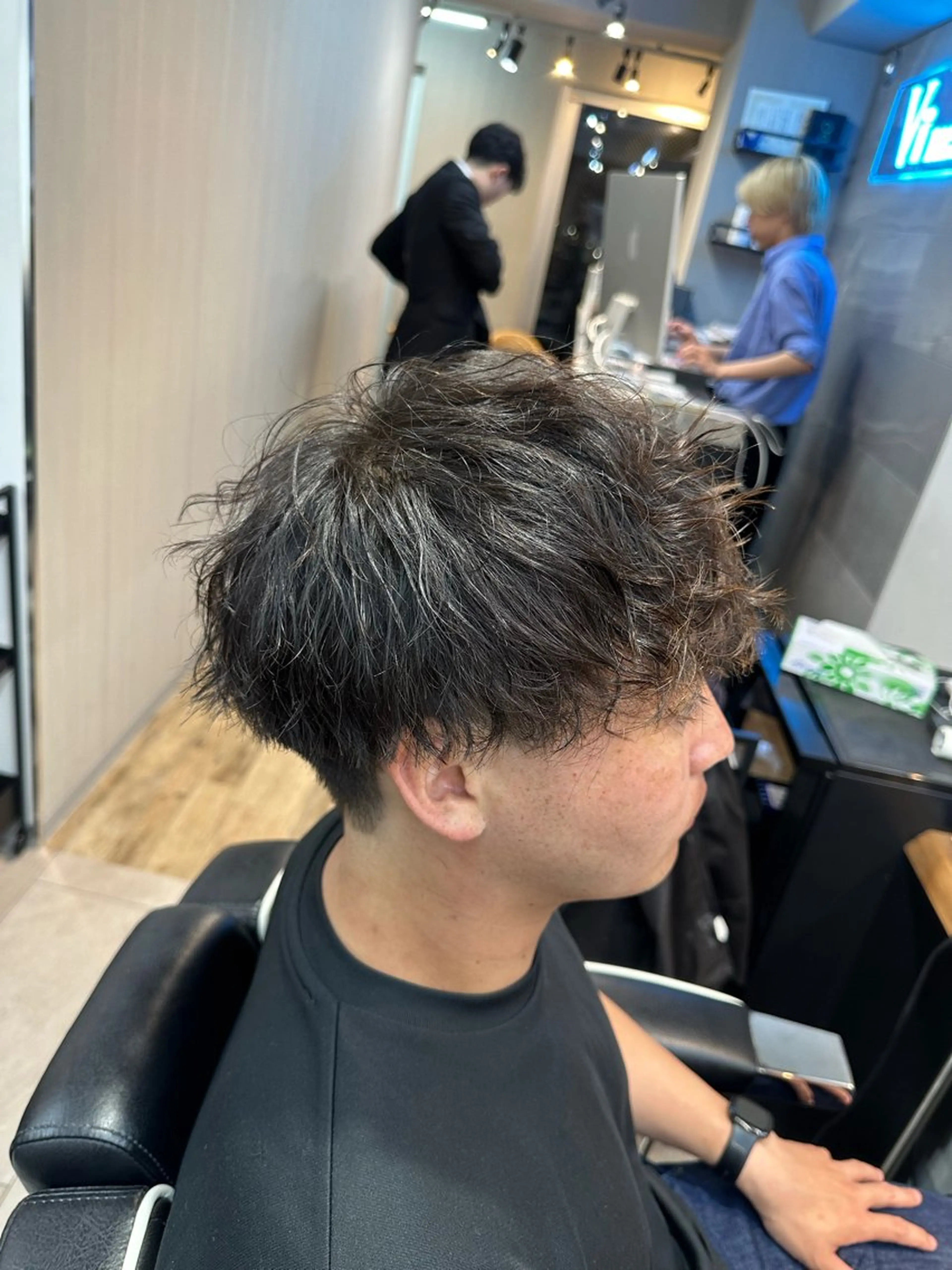 パーマ メンズ 🇺🇸大宮パーマ 波巻き/ツイスパのヘアスタイル