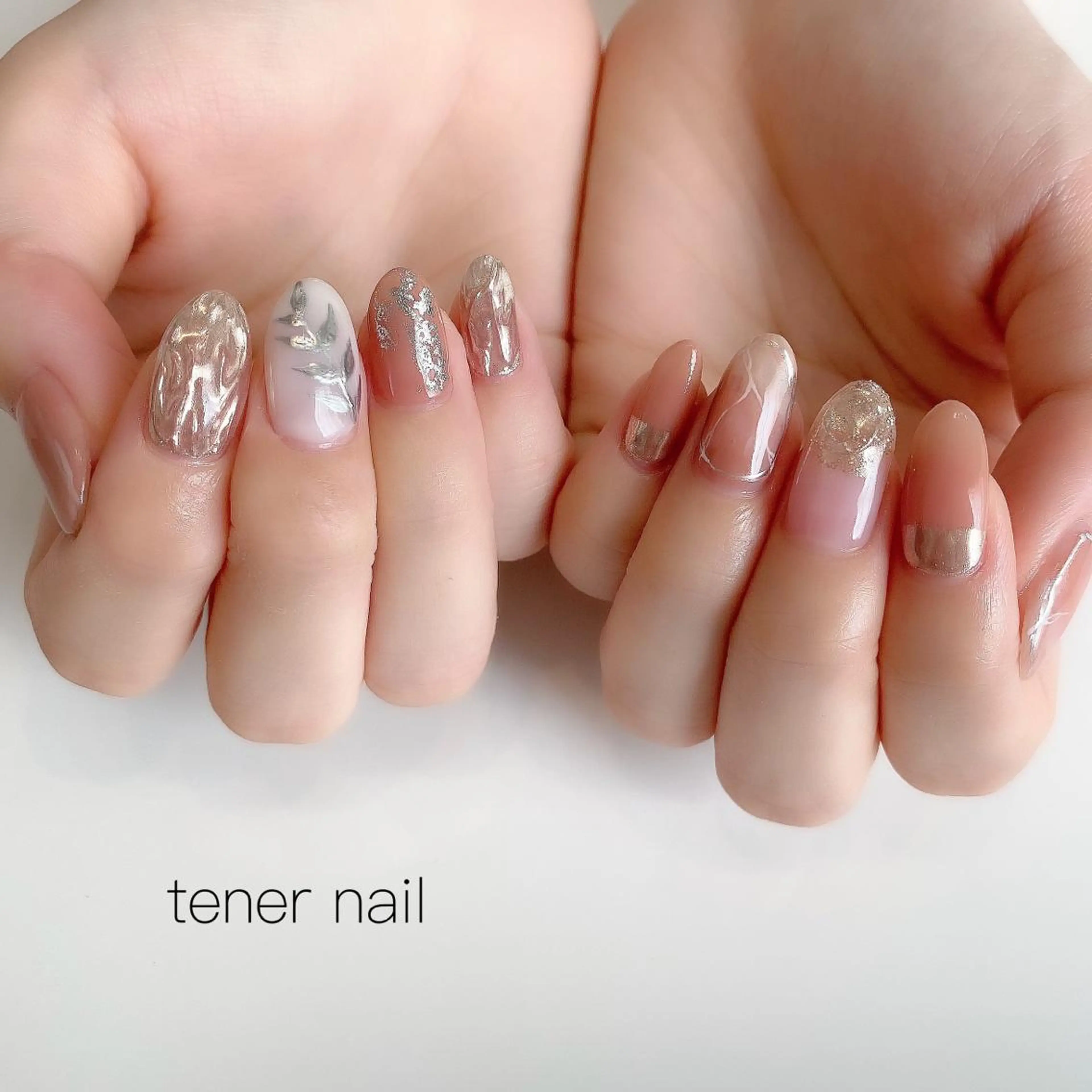ネイル ニュアンスネイル テネルネイル tener nailのネイルデザイン