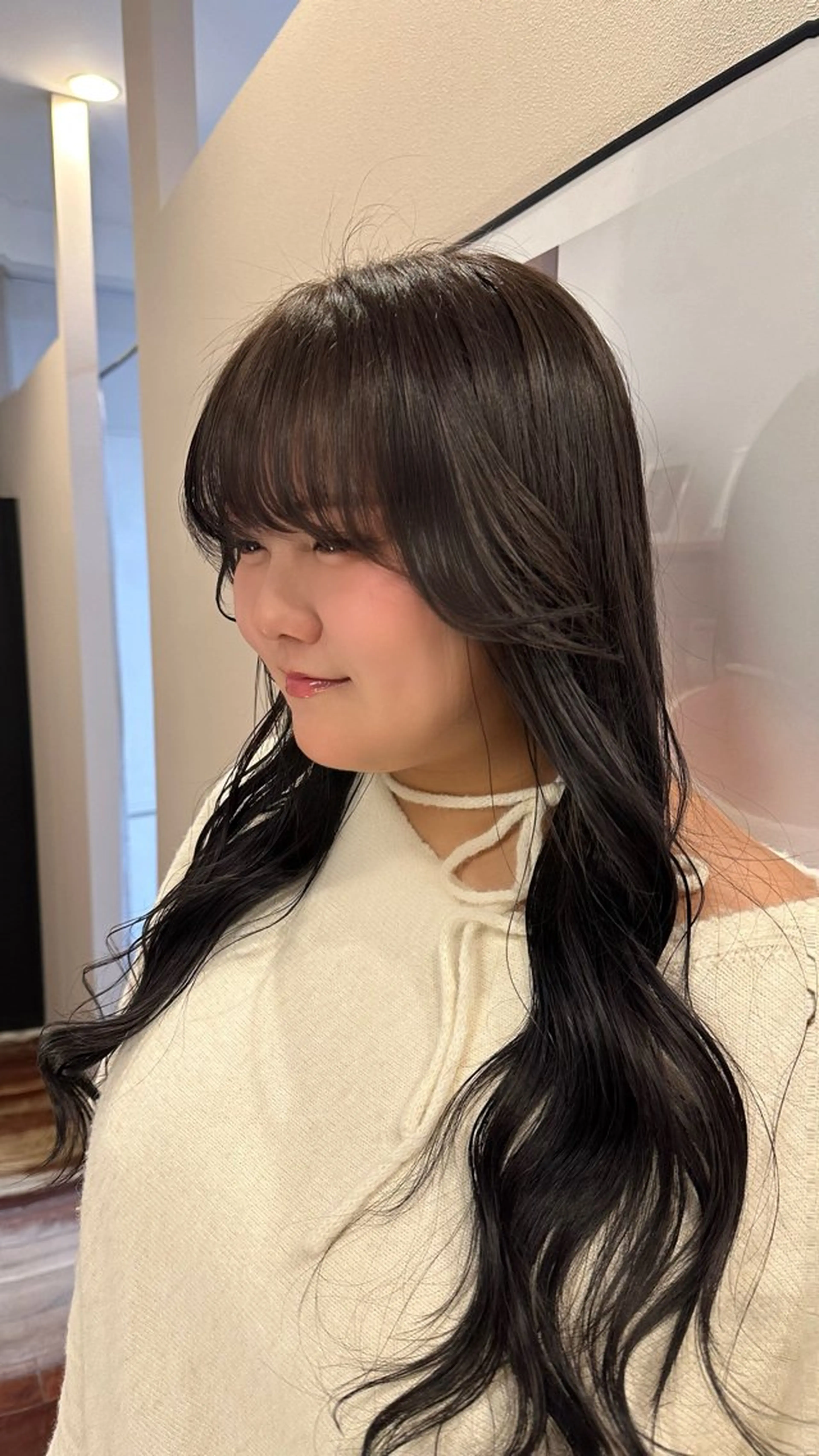 カラー グレージュ オリーブグレージュ オリーブグレー Reina 札幌美容師のヘアスタイル