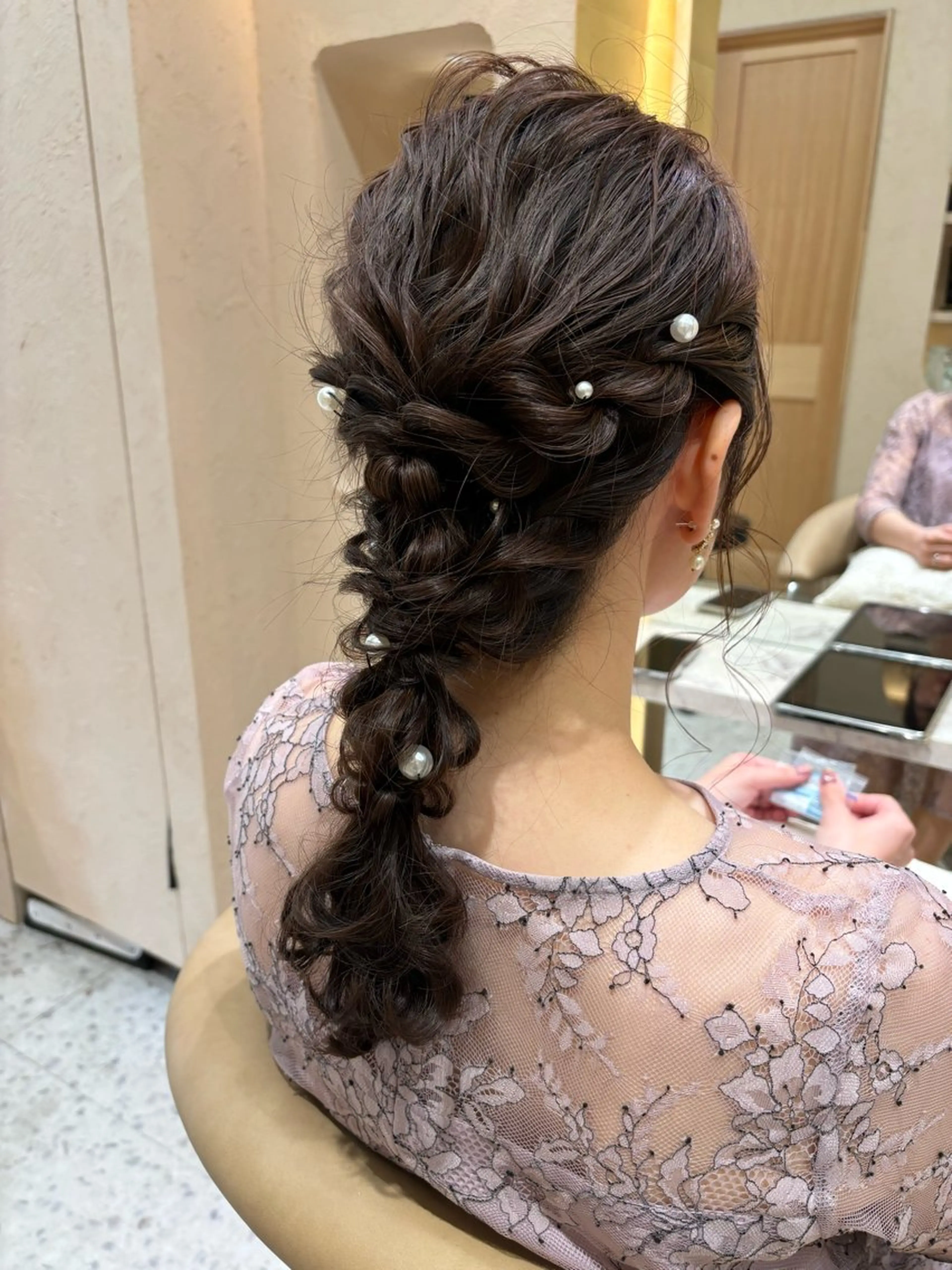 ヘアアレンジ あかね☆ヘアアレンジ /ボブ/縮毛矯正のヘアスタイル