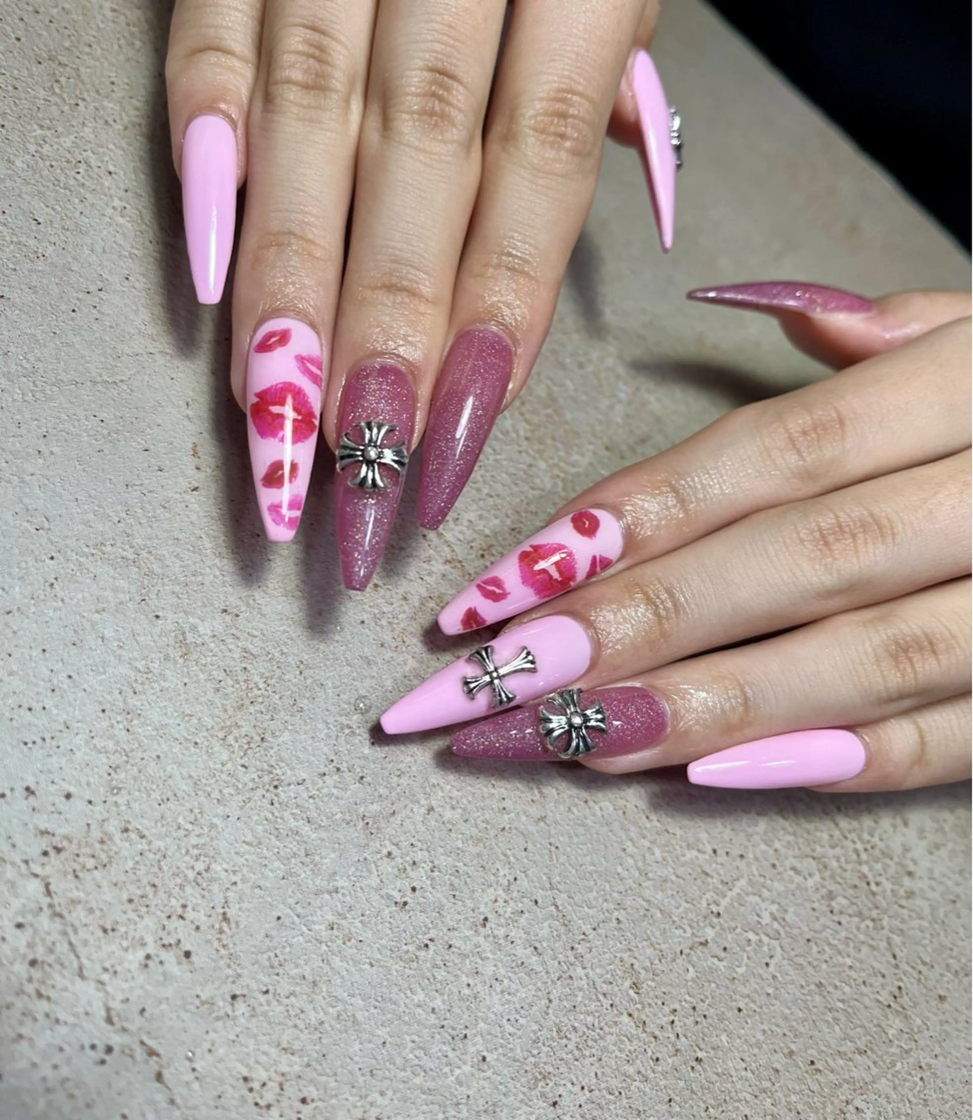 ネイル ハンドネイル goldgleams ちなのネイルデザイン