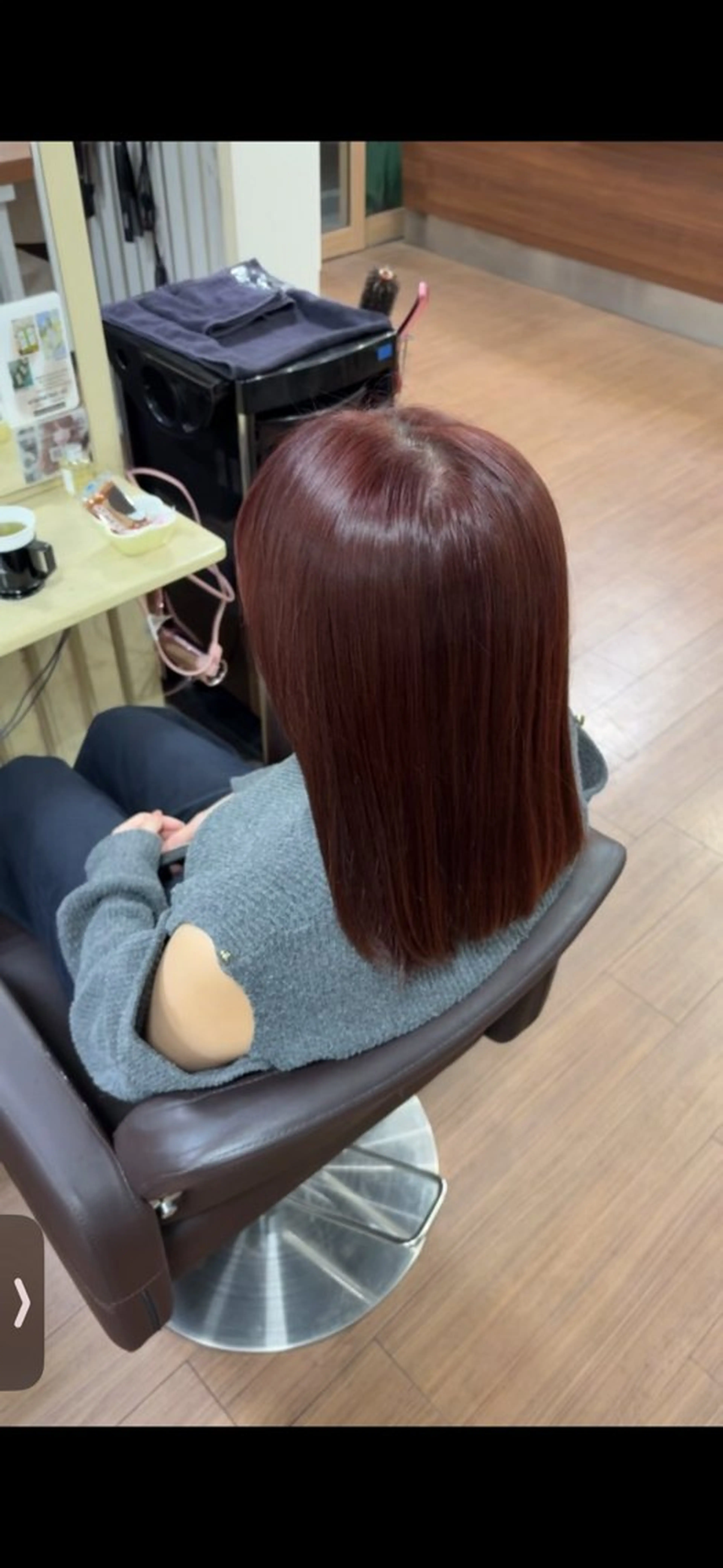 ミディアム ヘアカラー 井上 孝雄のヘアスタイル