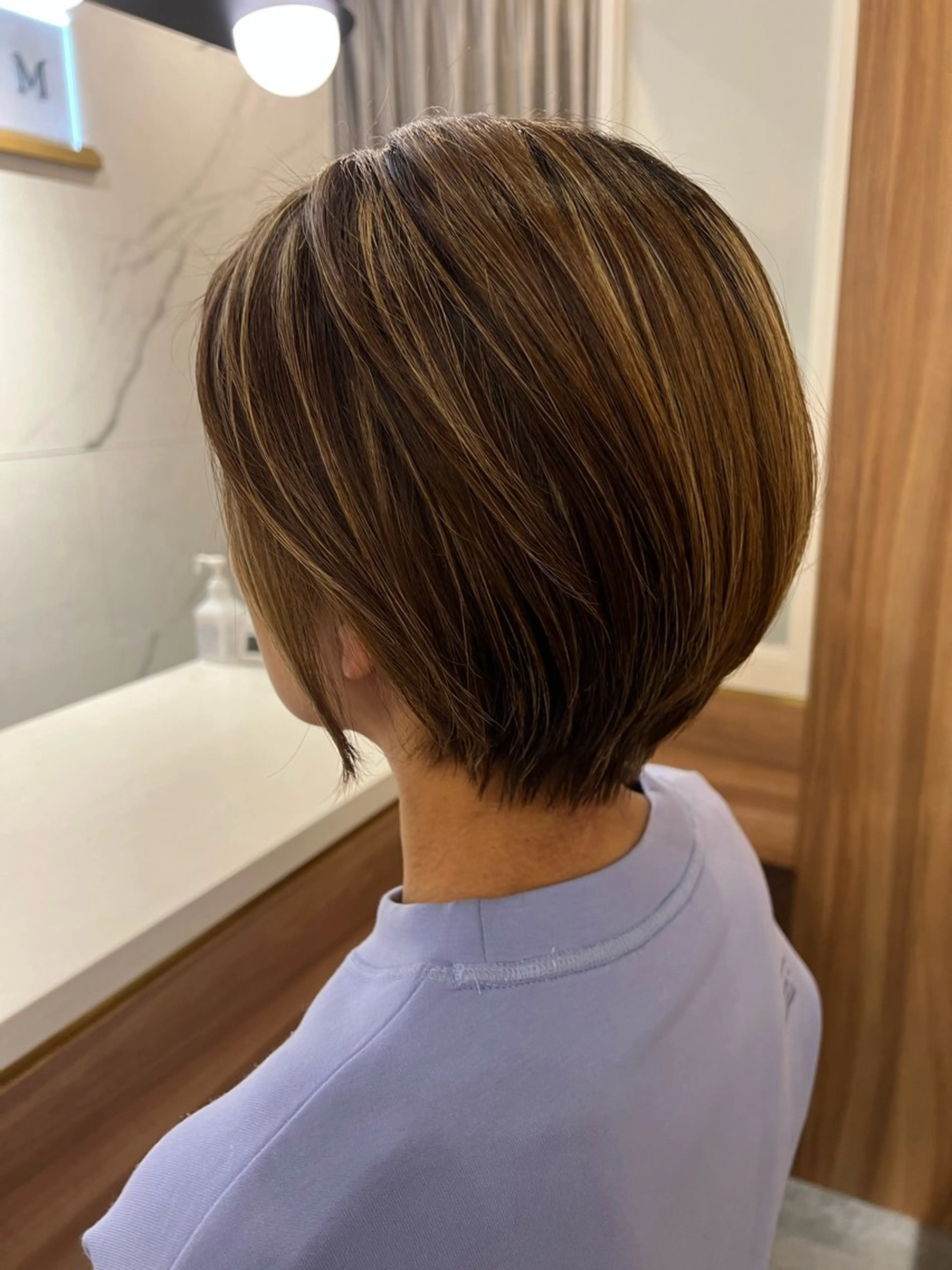 ショート 村中 逸紀のヘアスタイル