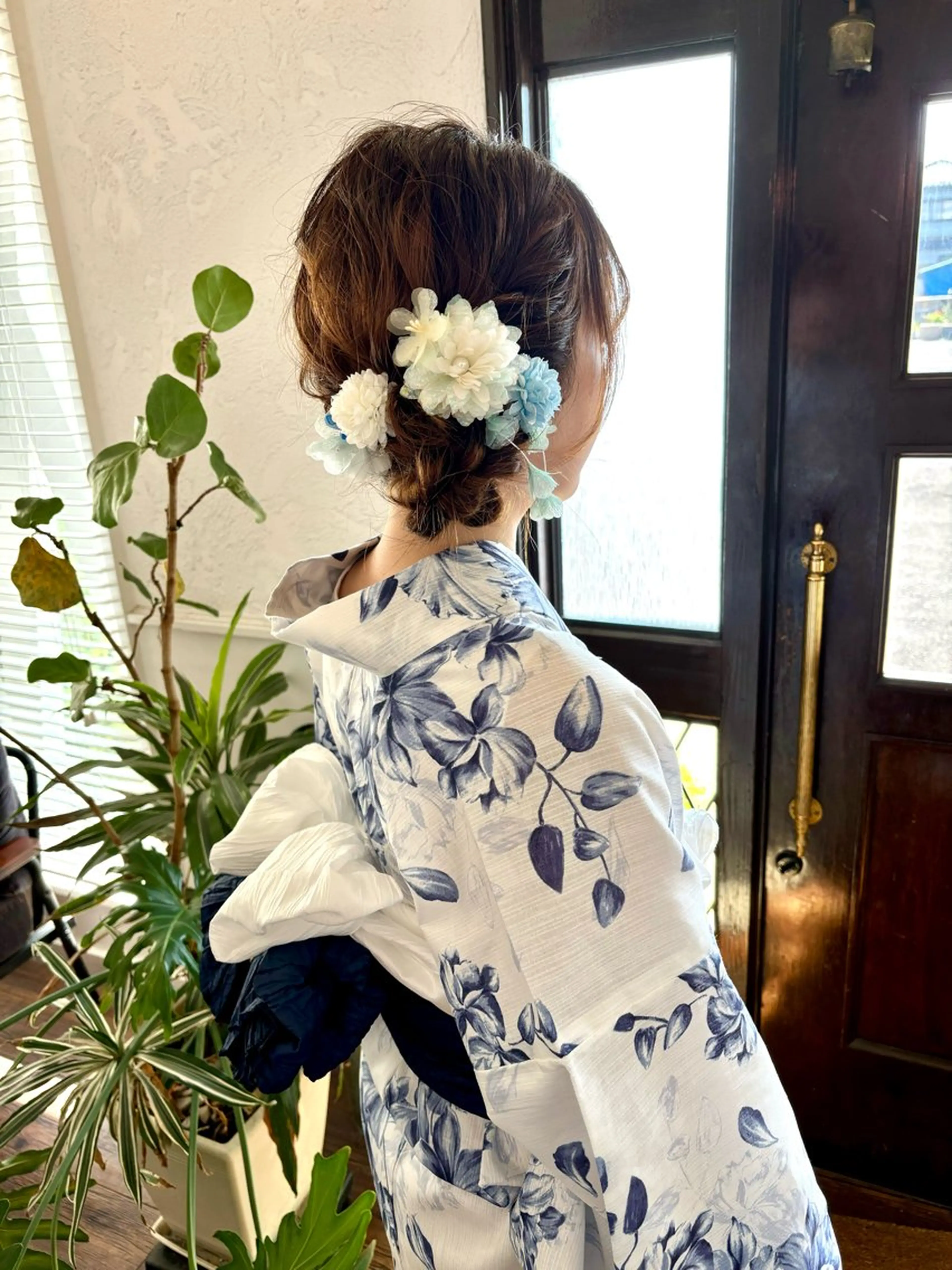 ヘアアレンジ 浴衣 着付け 内田 遥香のヘアスタイル