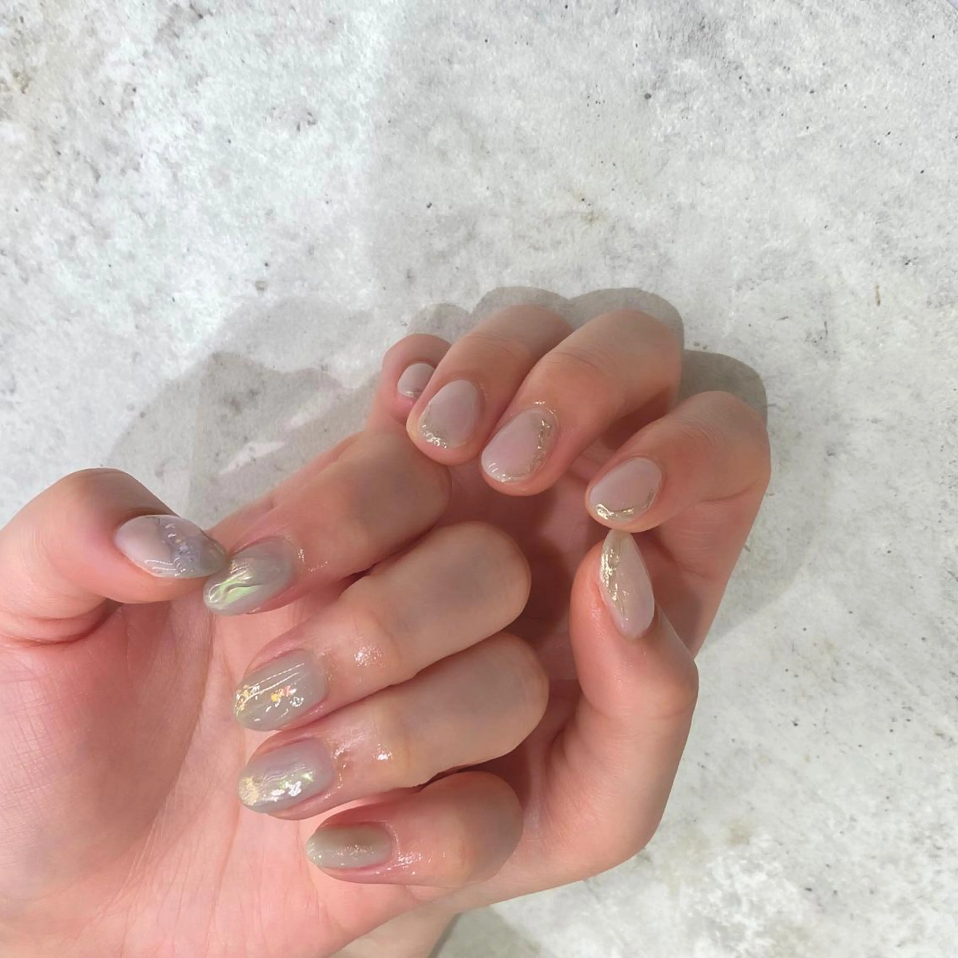 ネイル ハンドネイル Yuriko Omi パラジェル/渋谷のネイルデザイン