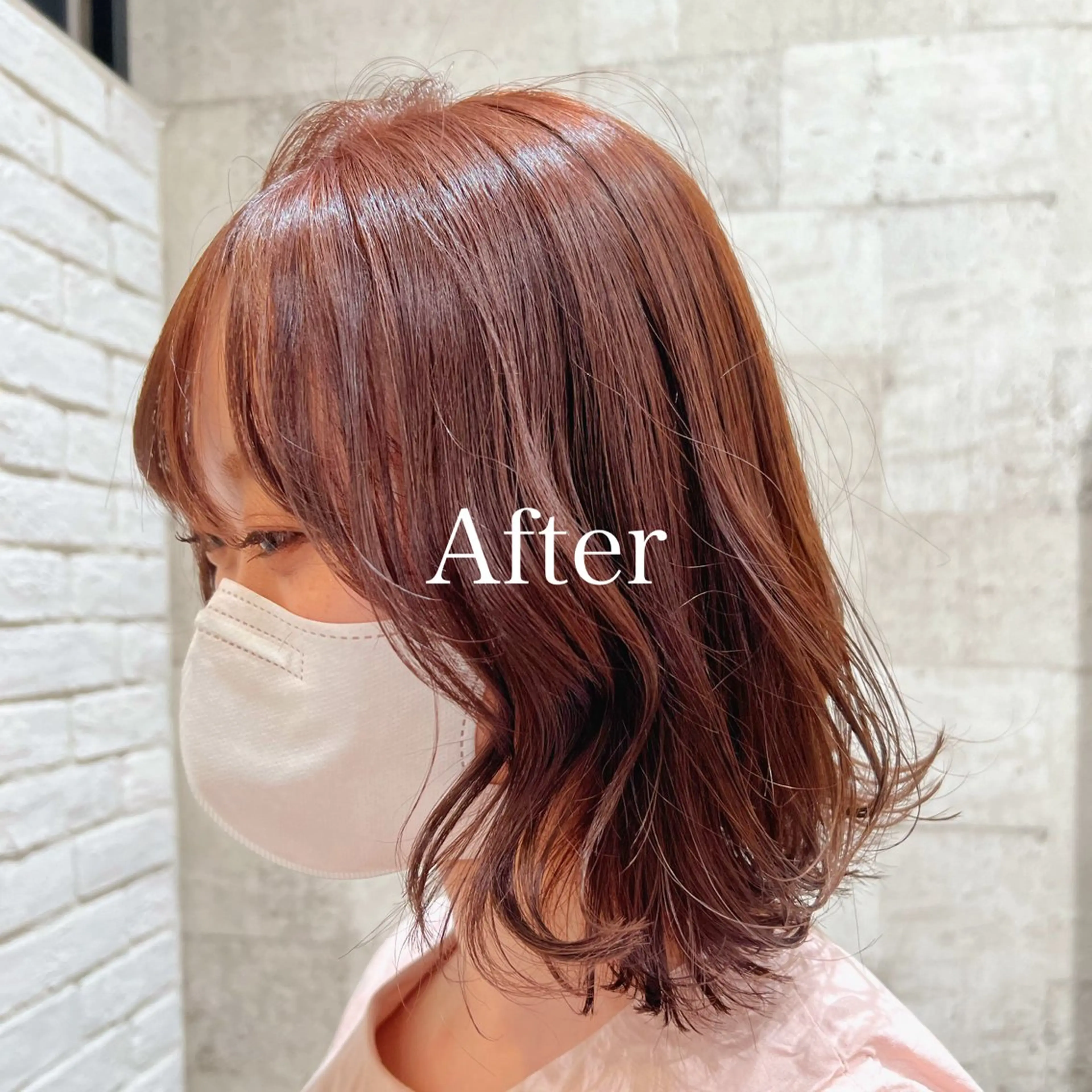 ミディアム カラー レディースヘア💫 加藤たいが🐯のヘアスタイル