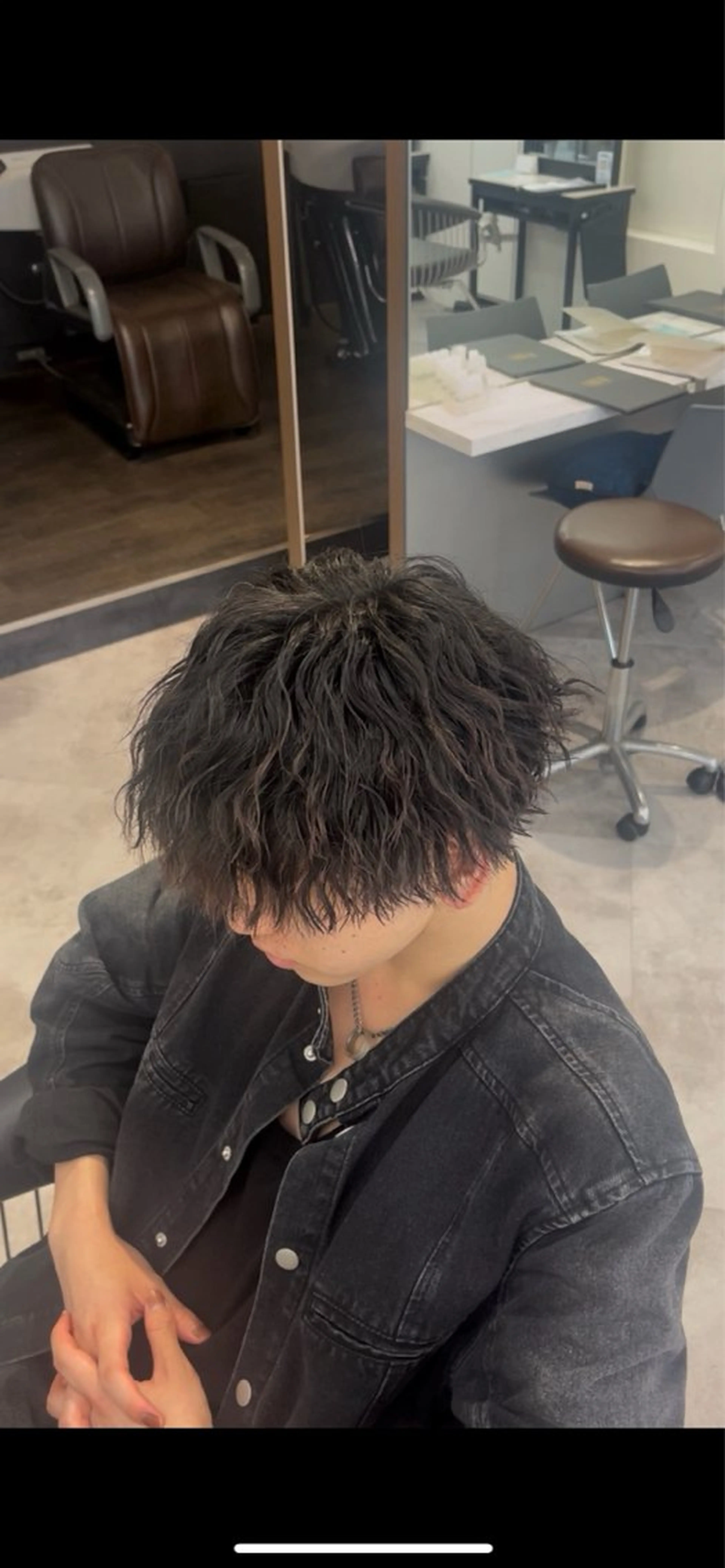 パーマ メンズ 🌹艶カラー🌹/ 👼パーマの髪様👼のヘアスタイル
