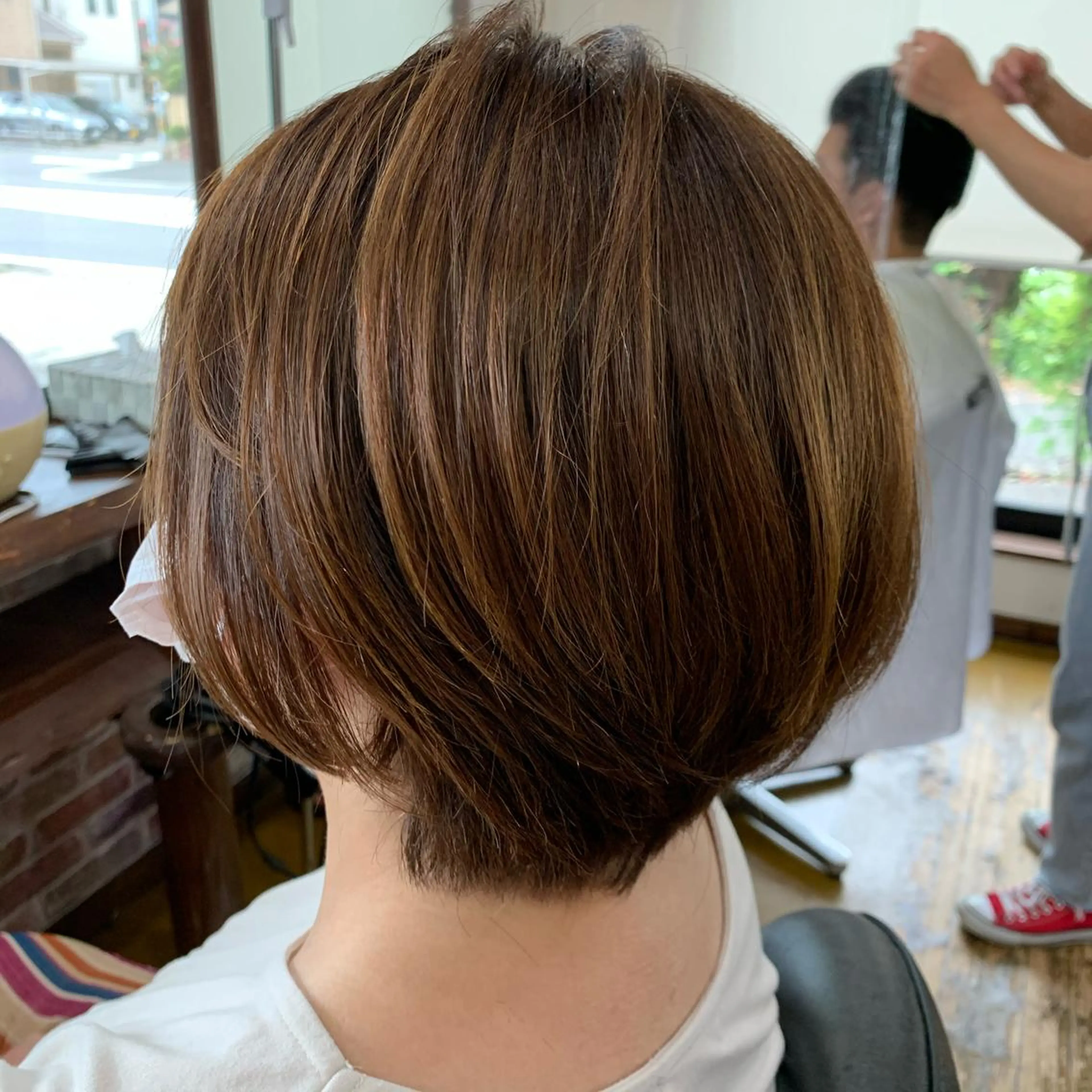 ショート 神 甚八のヘアスタイル
