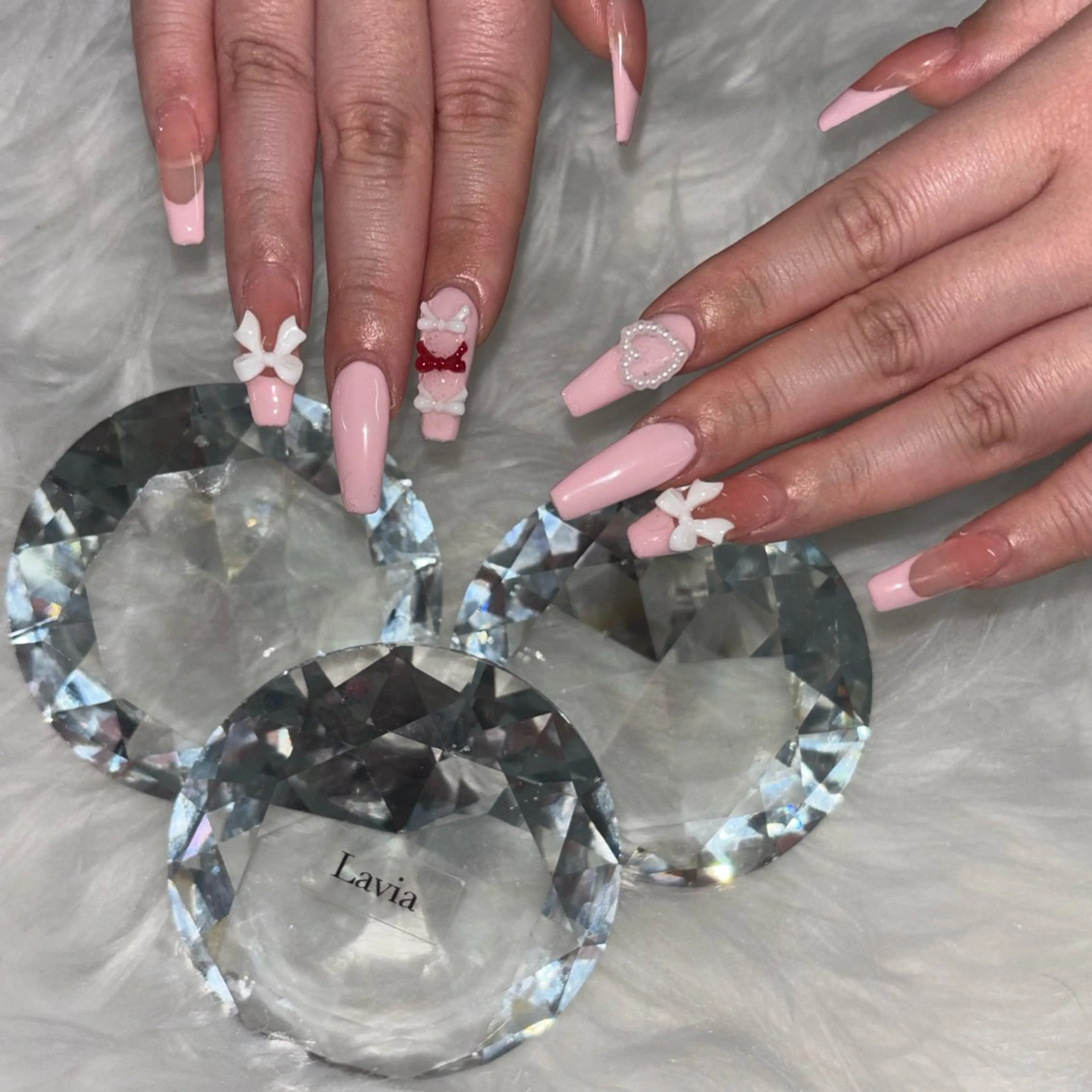 ネイル ハンドネイル Lavia❄️ kahoのネイルデザイン