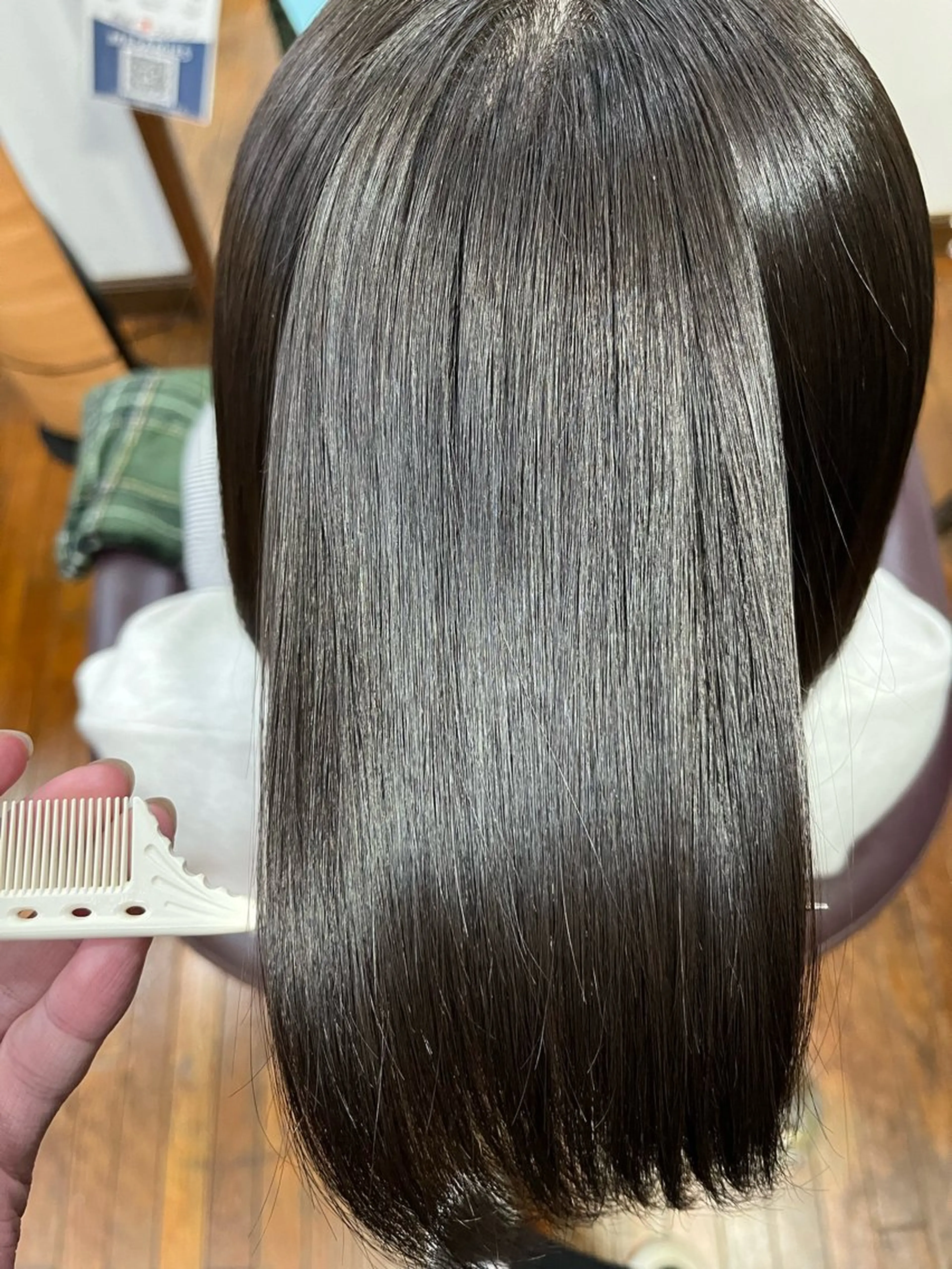 【✨カラー後なのに最高の質感】　❄️髪質改善トリートメント❄️＋ヘアカラー🎨の写真