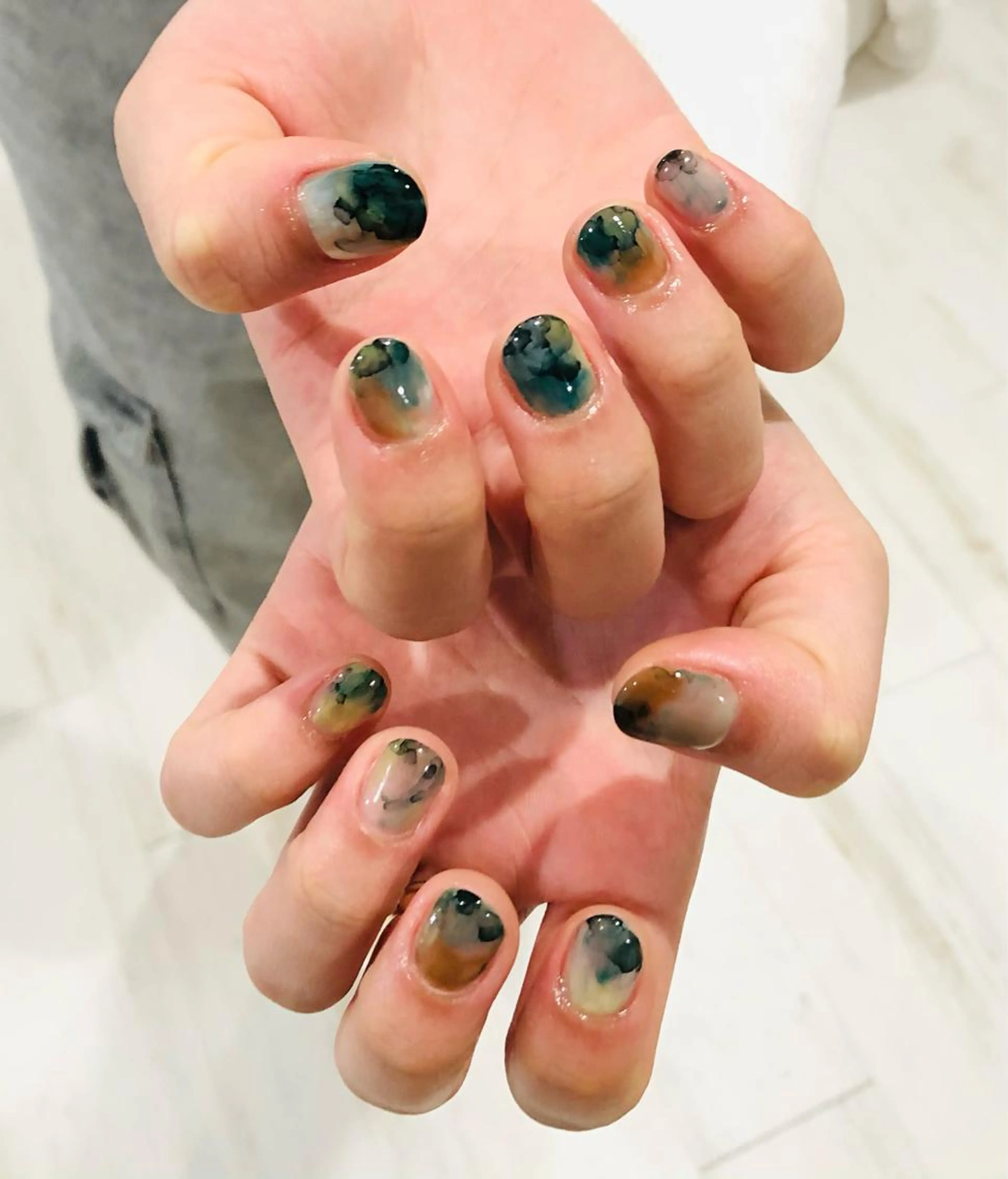 メニューC.ドライケアー、トリートメント付きの写真