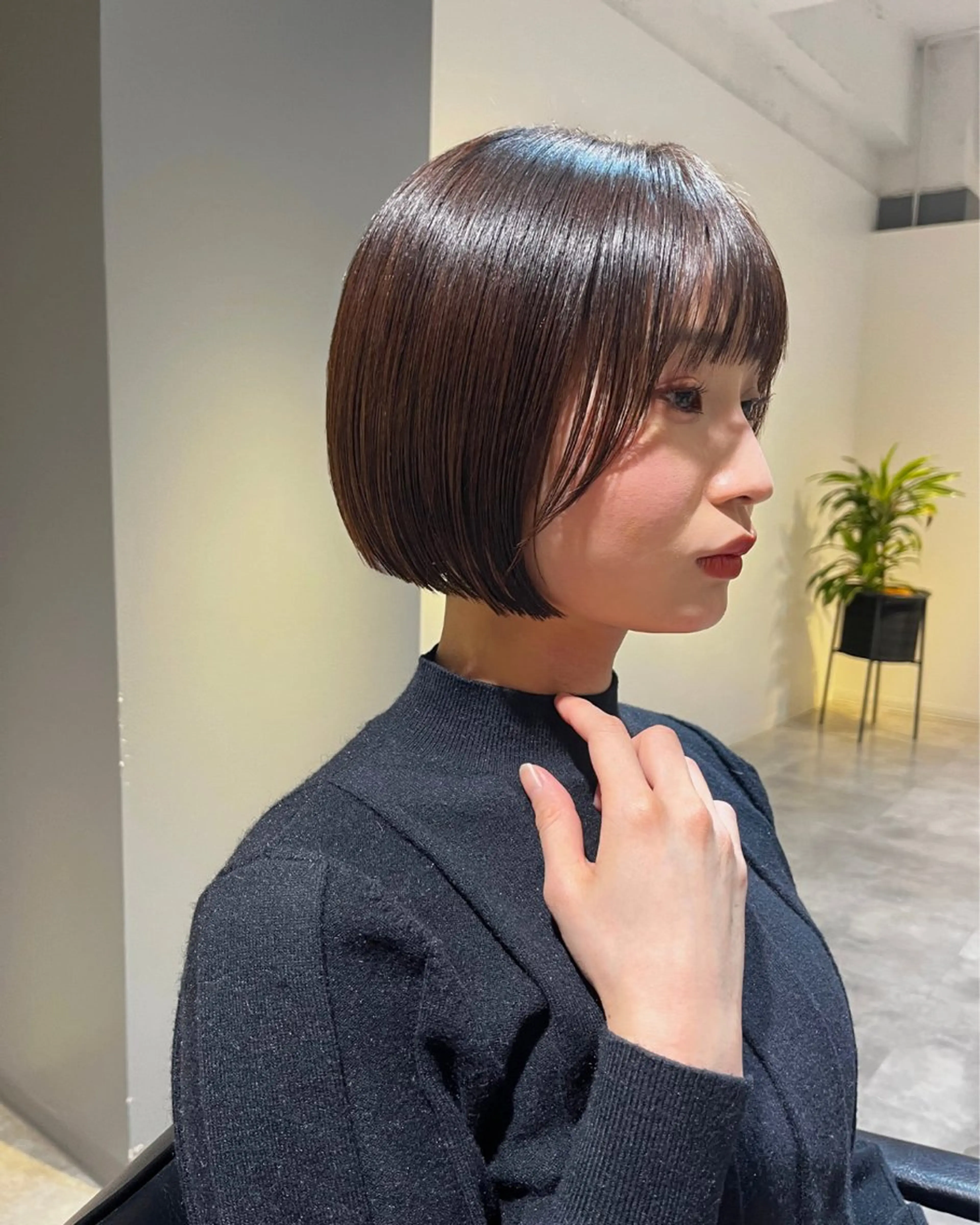 ショート カラー カット GIEN 末吉 海斗のヘアスタイル