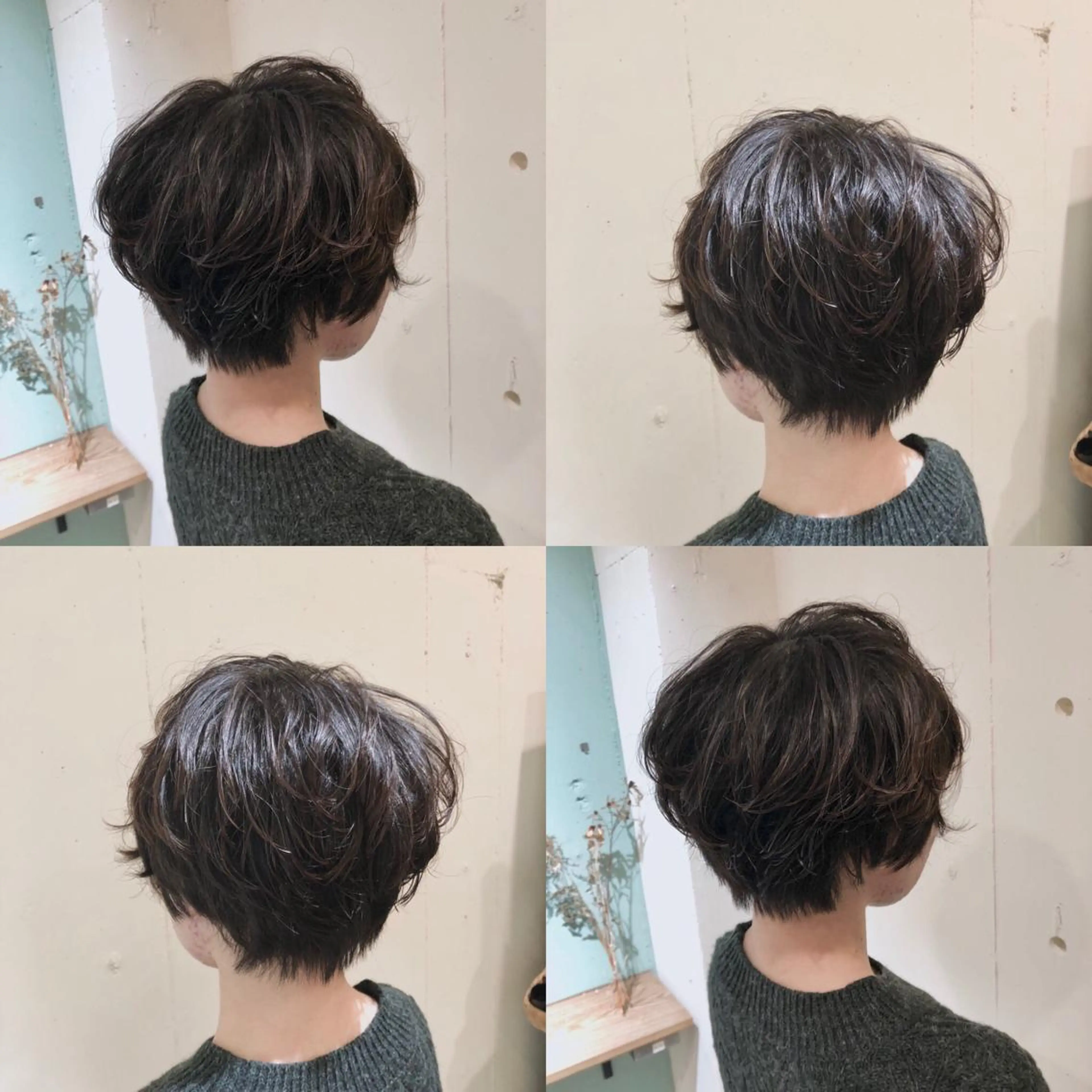 ショート カラー パーマ ヘアアレンジ ブリーチ グラデーションカラー ハイライトカラー 簡単アレンジ ハイライト 【ツヤ髪美容師】 ツダケイスケのヘアスタイル