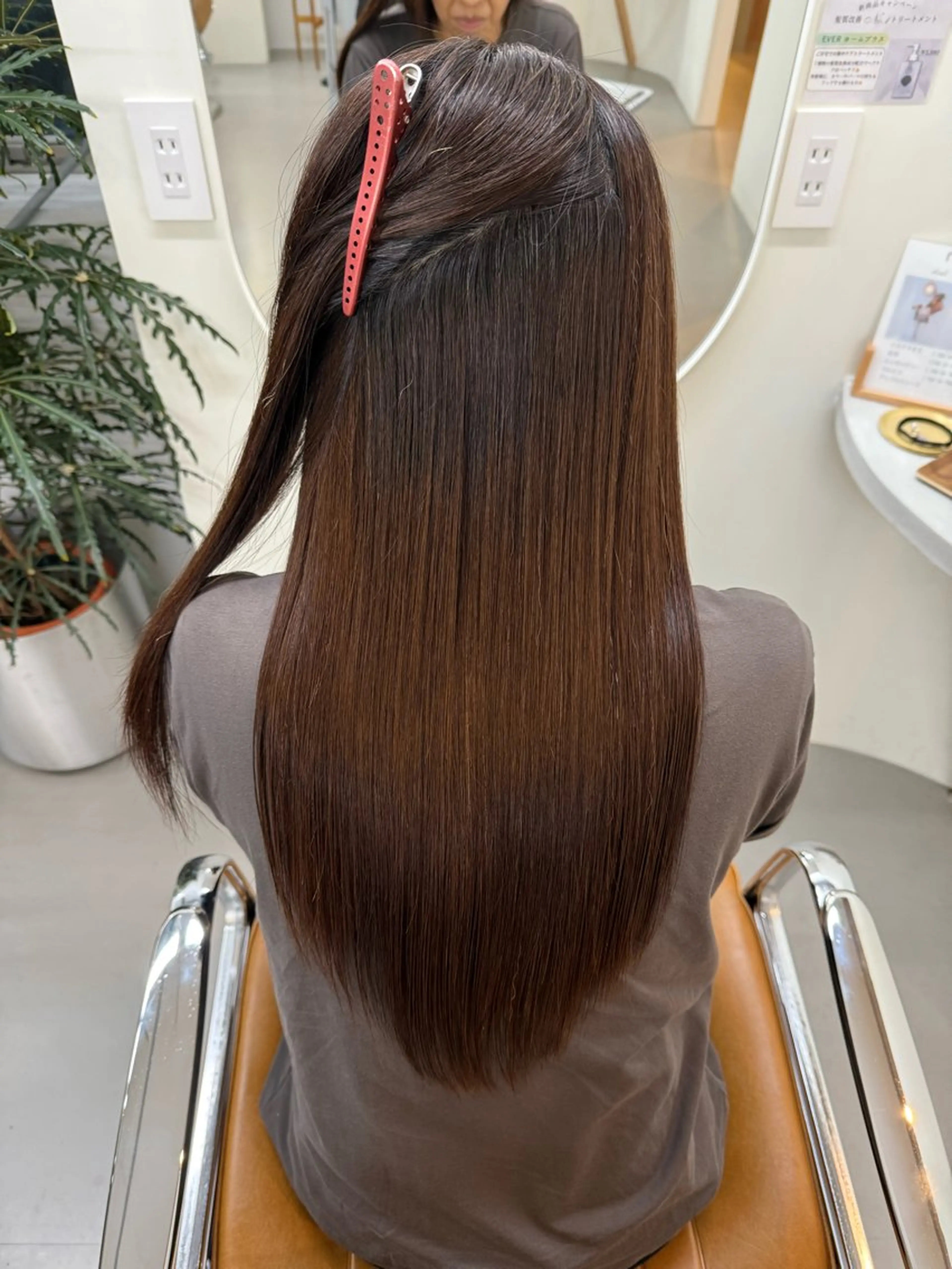 カラー パーマ 縮毛矯正 檜 果歩のヘアスタイル
