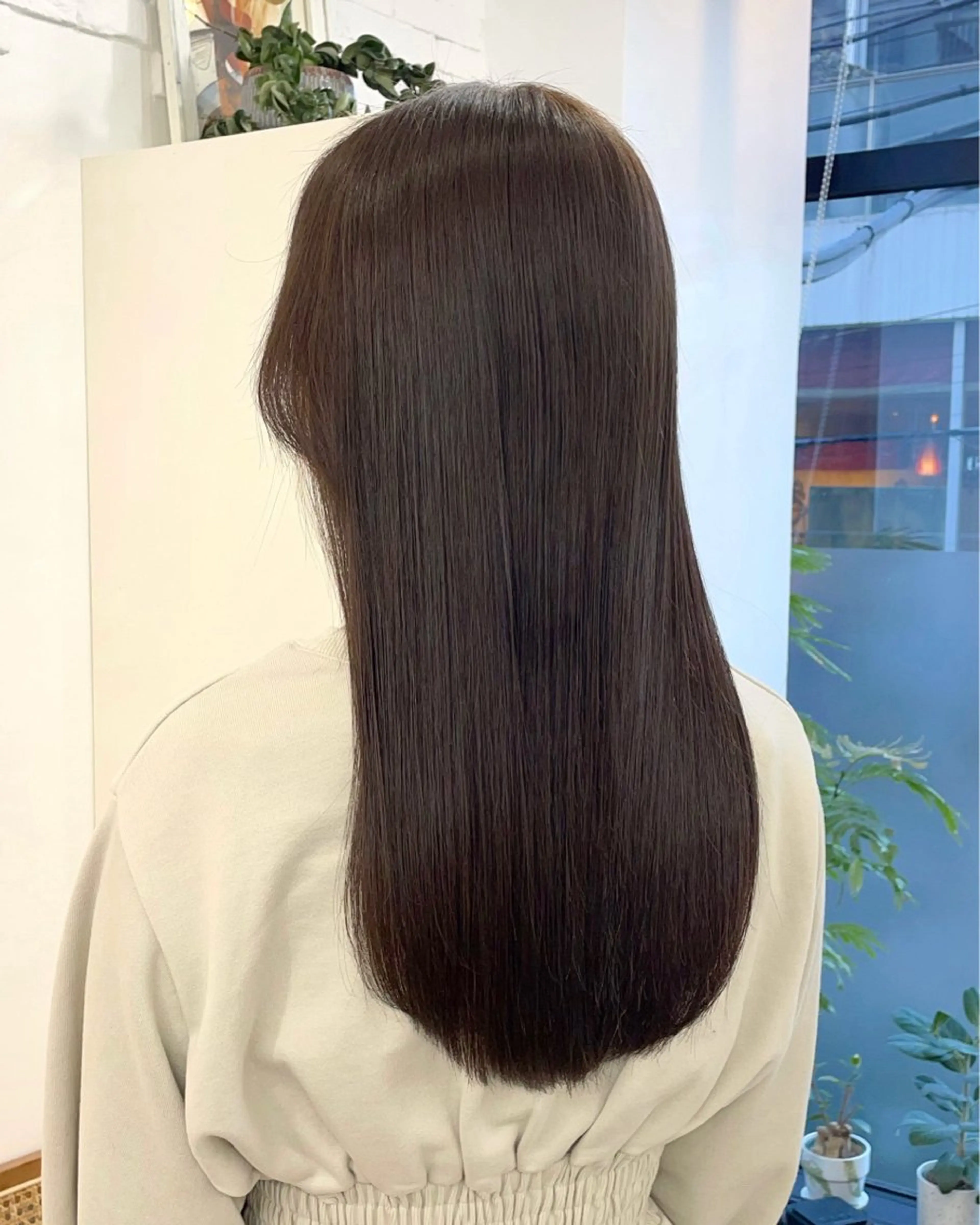ロング カラー アッシュ ベージュカラー イルミナカラー トリートメント ヘアカラー トリートメント ✨髪質改善✨原宿 えのもと　はなのヘアスタイル