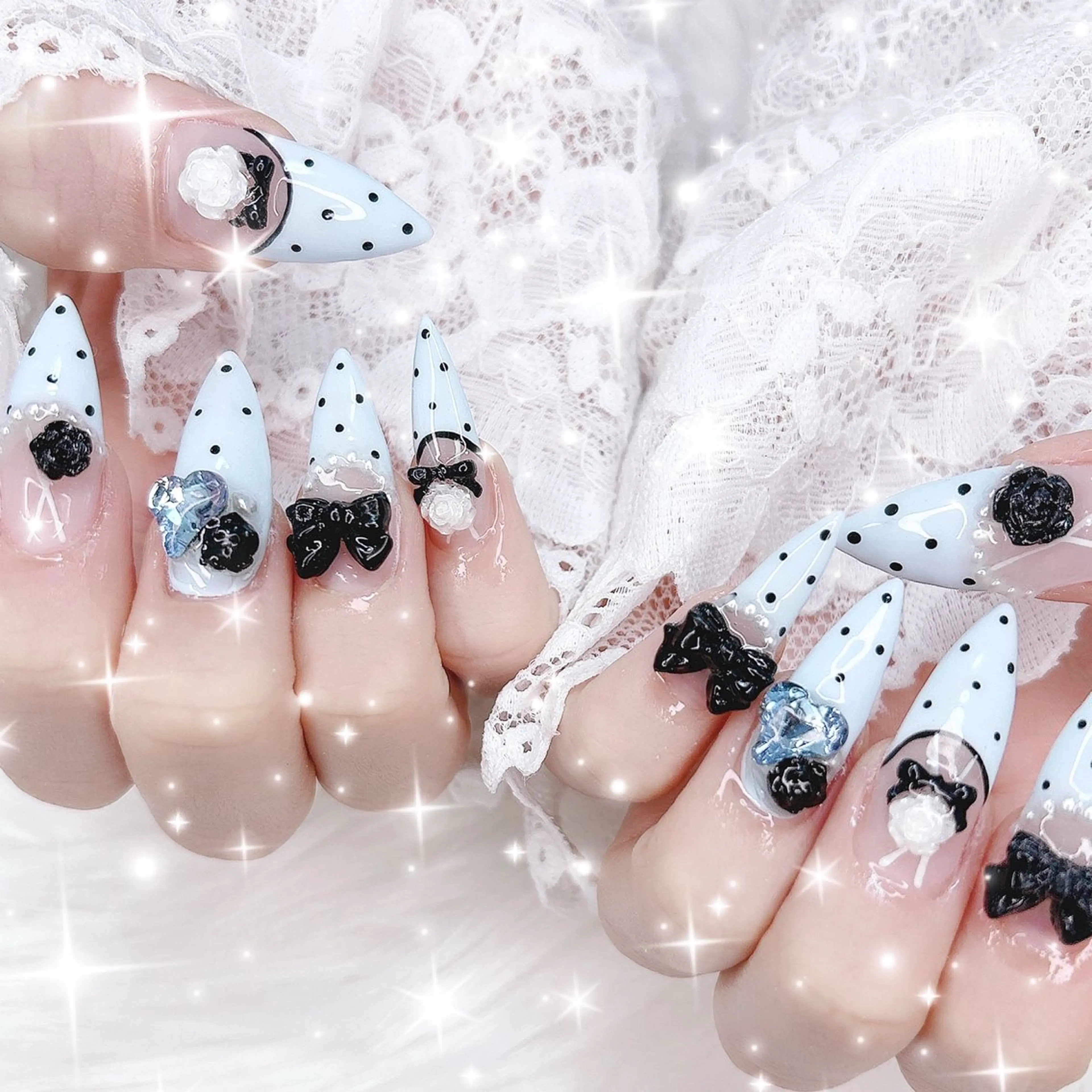 ネイル 長さ出し ハンドネイル mini nailのネイルデザイン
