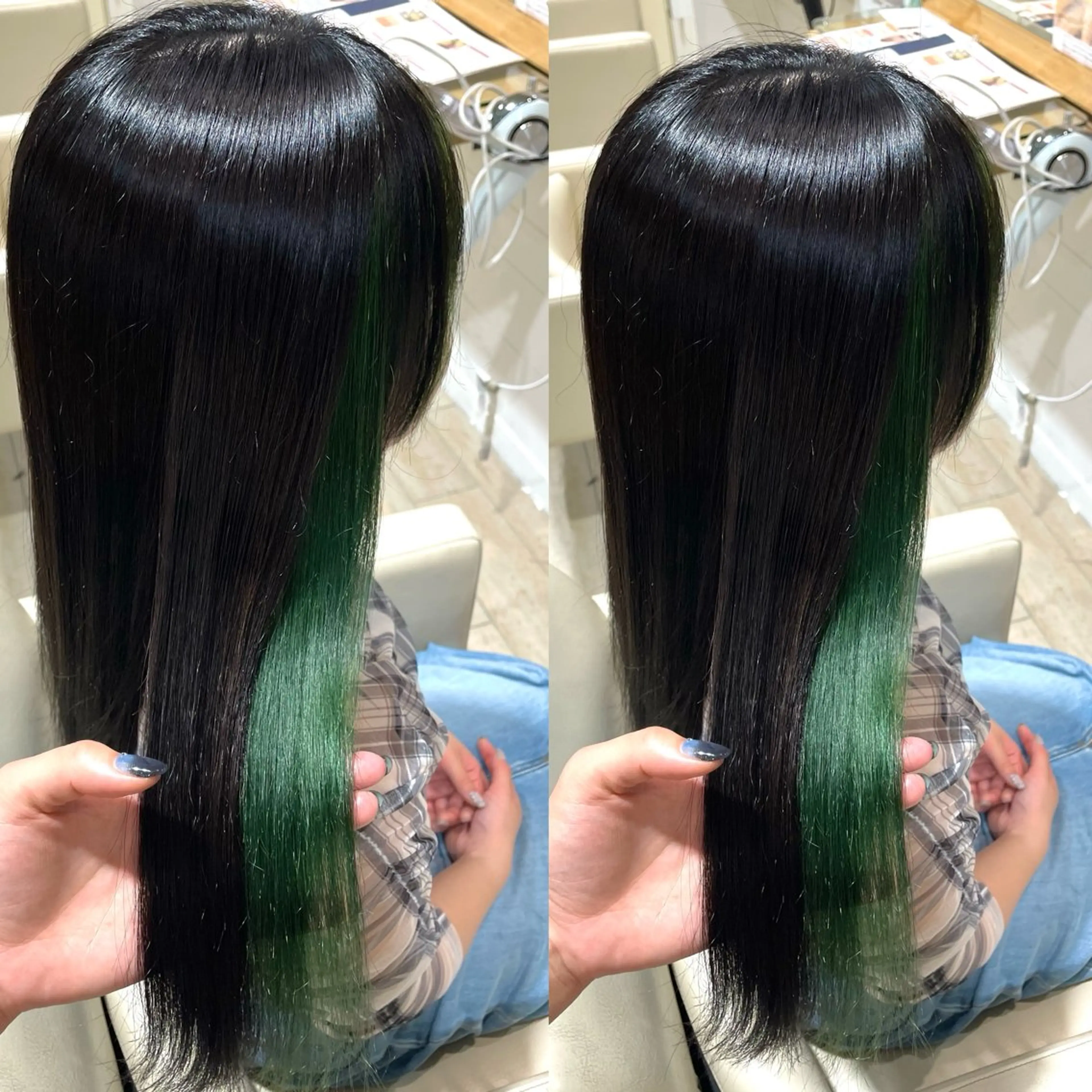 ロング カラー トリートメント 髪質改善矯正/カラー /吉祥寺 mariのヘアスタイル