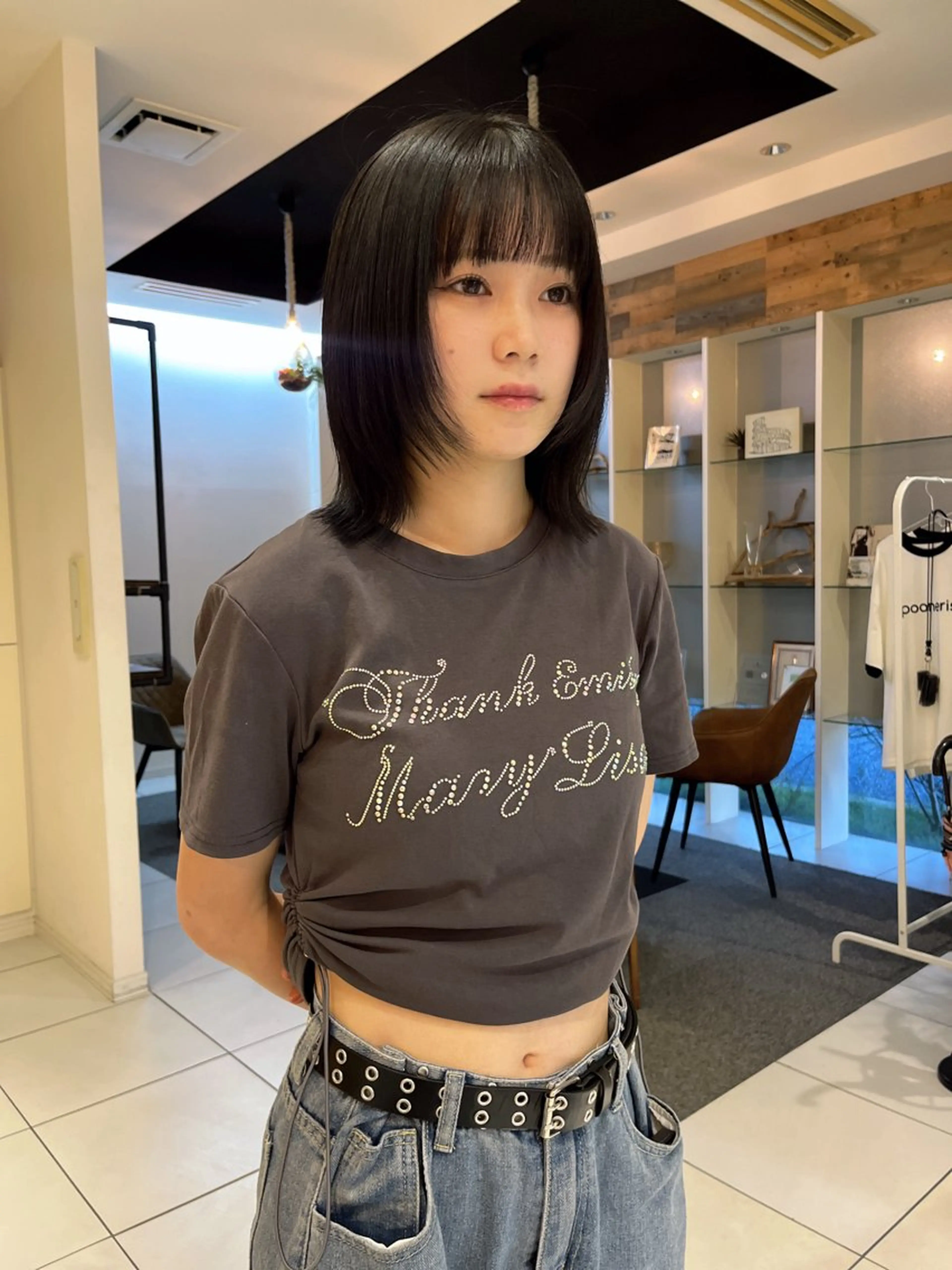 大人気!酸性ストレート+キューティクルトリートメント♪ダメージレスに艶髪が手に入ります!の写真