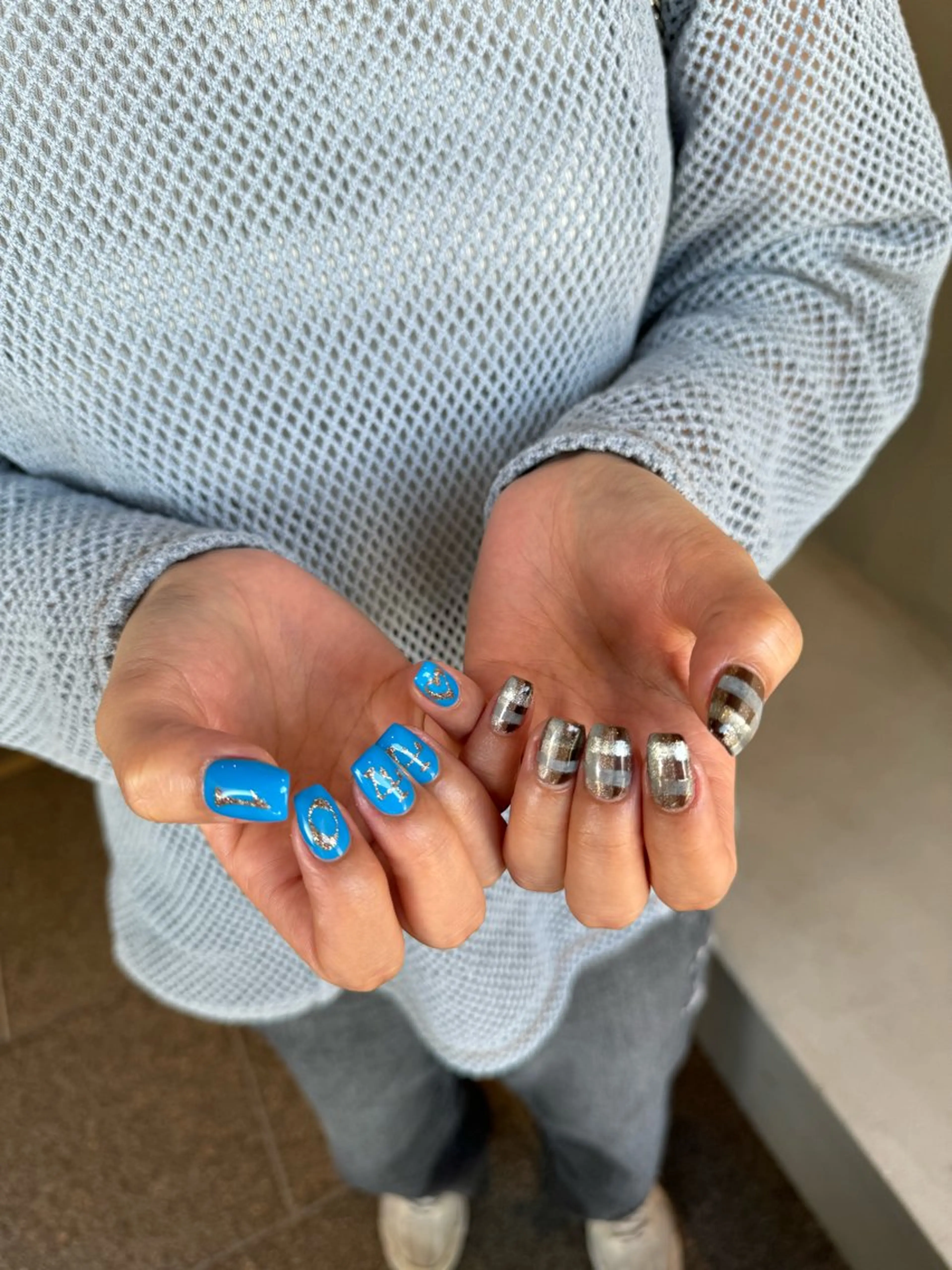 ネイル ハンドネイル にしぐち はるかのネイルデザイン