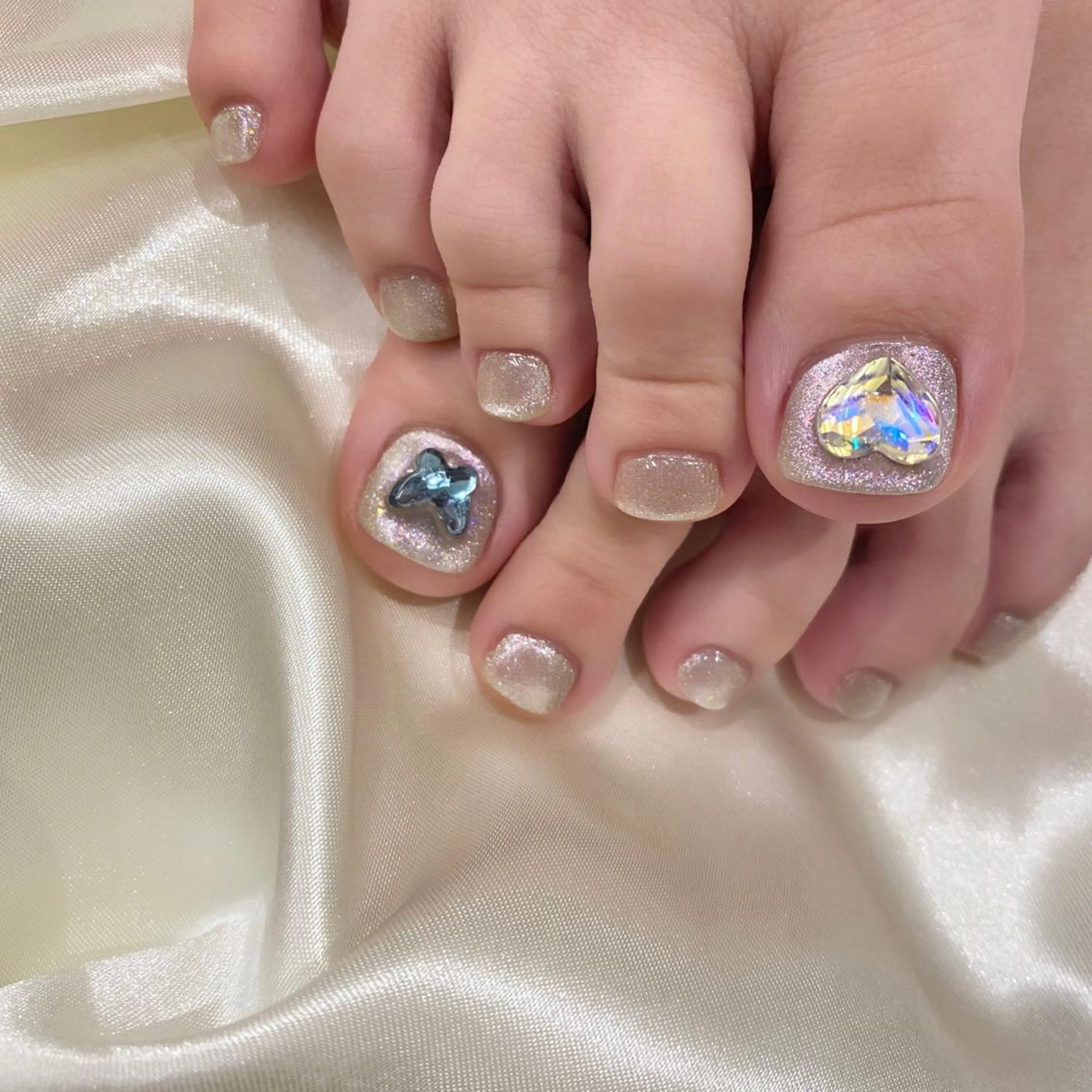 ネイル フットネイル Yuriko Omi パラジェル/渋谷のネイルデザイン