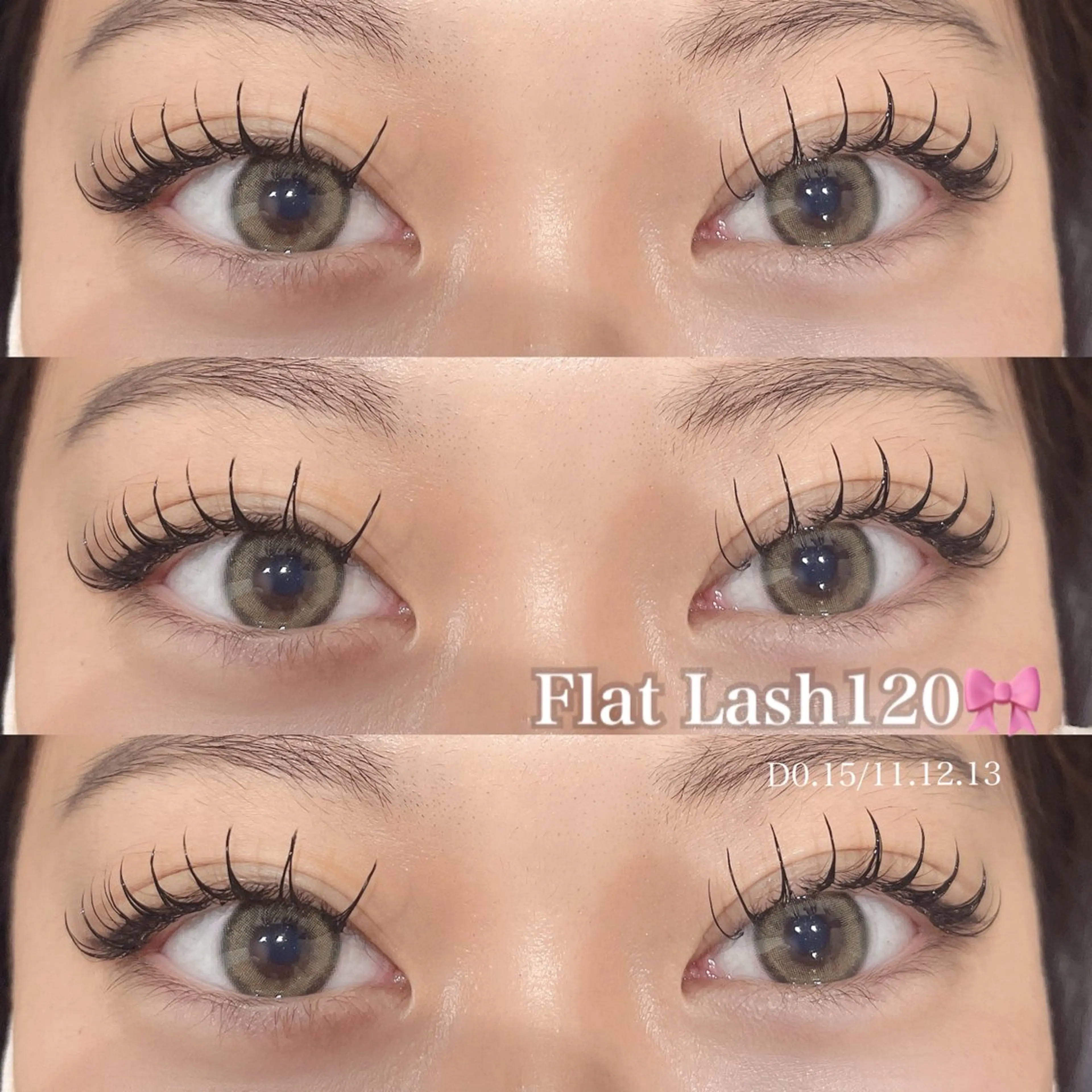 【フラットラッシュ】120本🤍他店付け足し🙆‍♀️オフ＋550円の写真