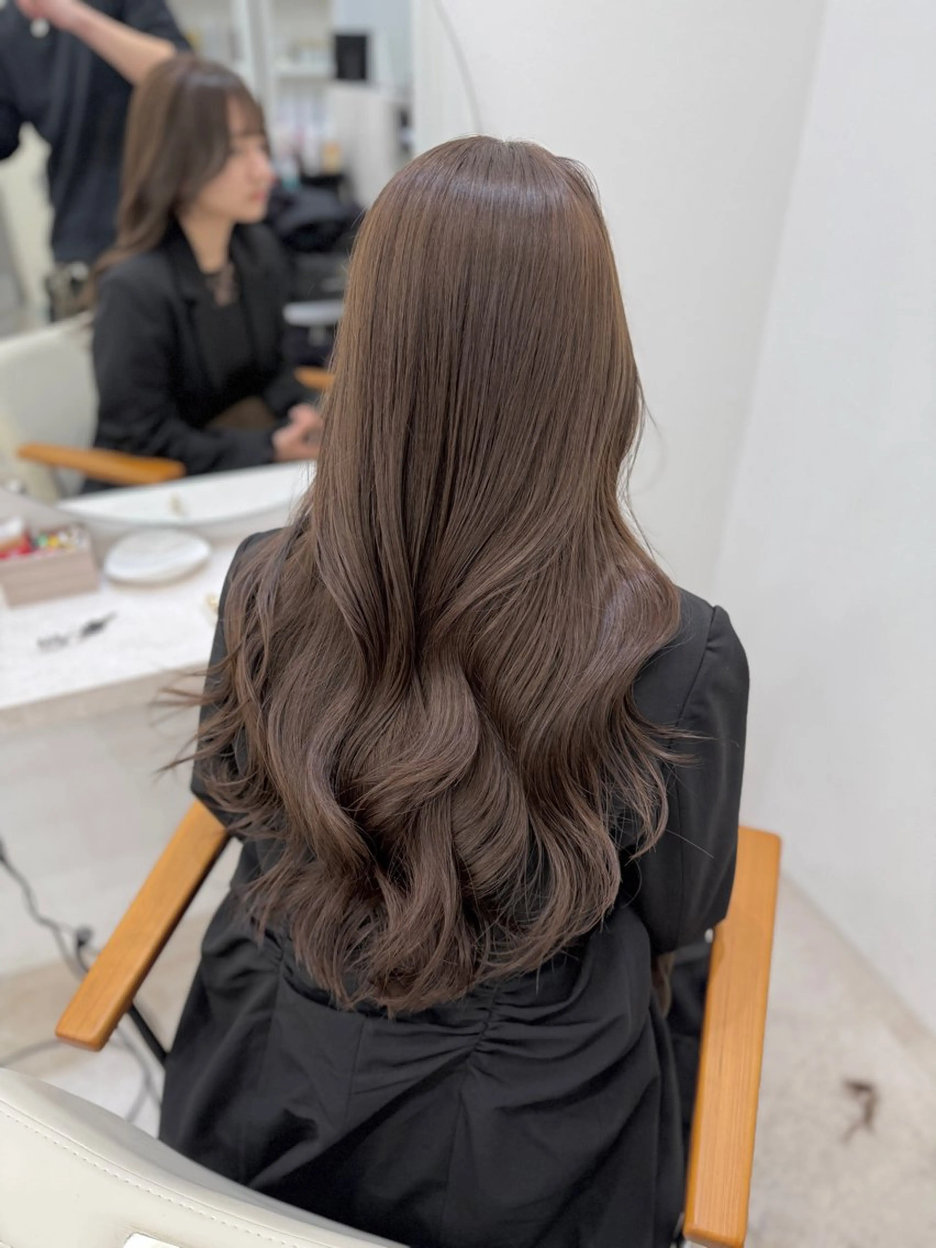 ロング カラー ヘアカラー トリートメント Core Haruのヘアスタイル