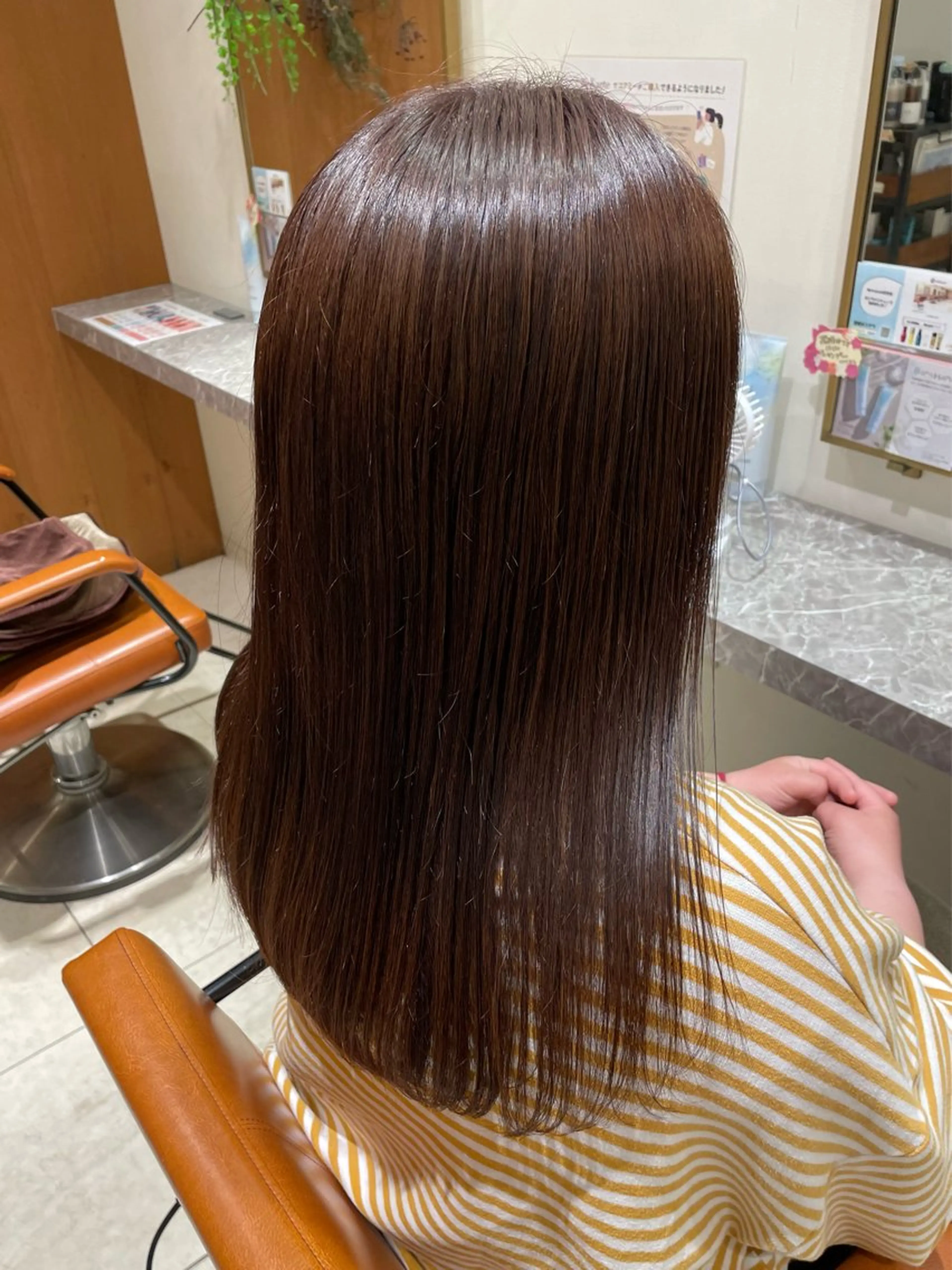 ロング カラー カット ヘアカラー トリートメント Merry Land日吉所属・暖色/ベージュ/ メンズ/鈴木彩のヘアスタイル