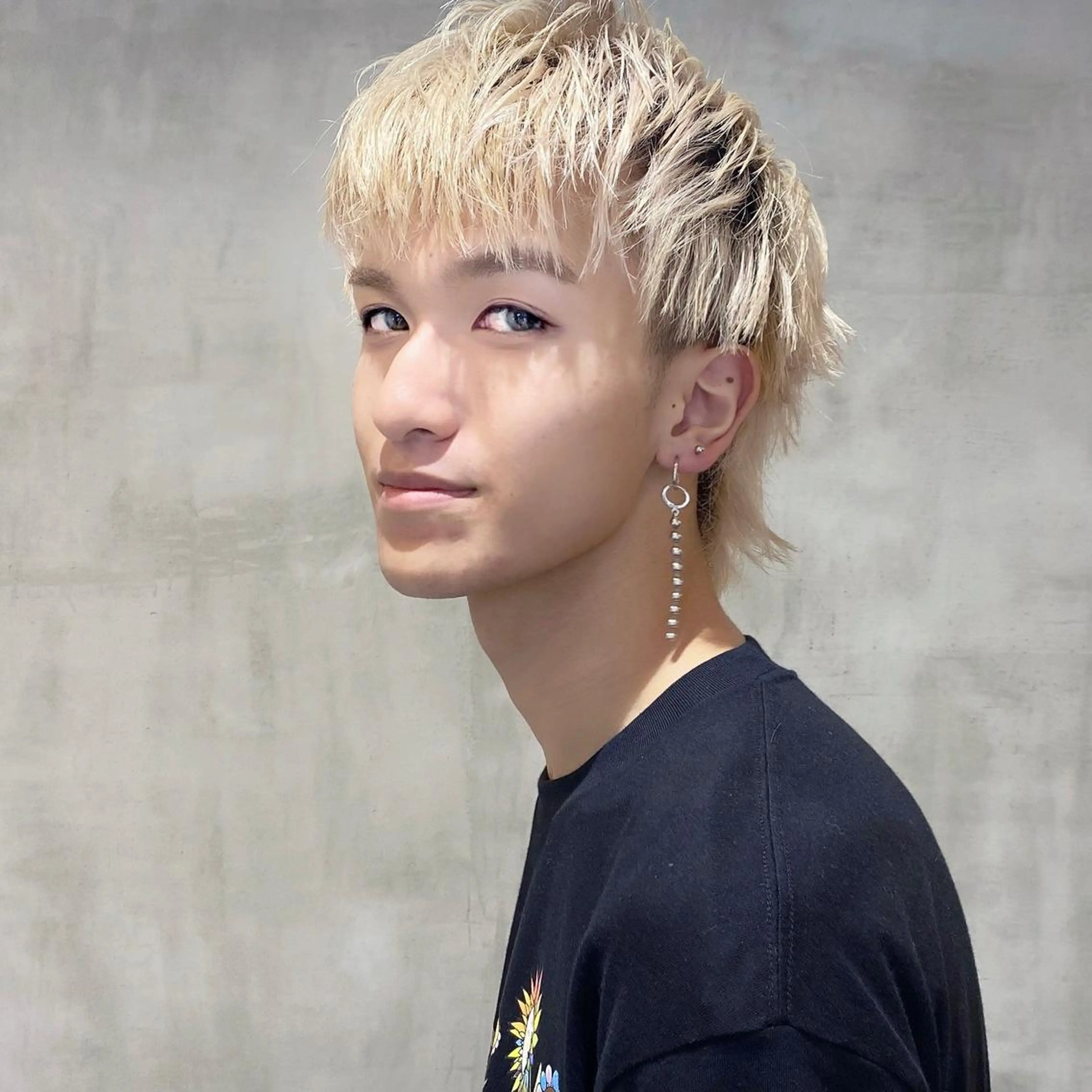 ショート カラー メンズ カット ヘアカラー ill副店長 立和田純也のヘアスタイル