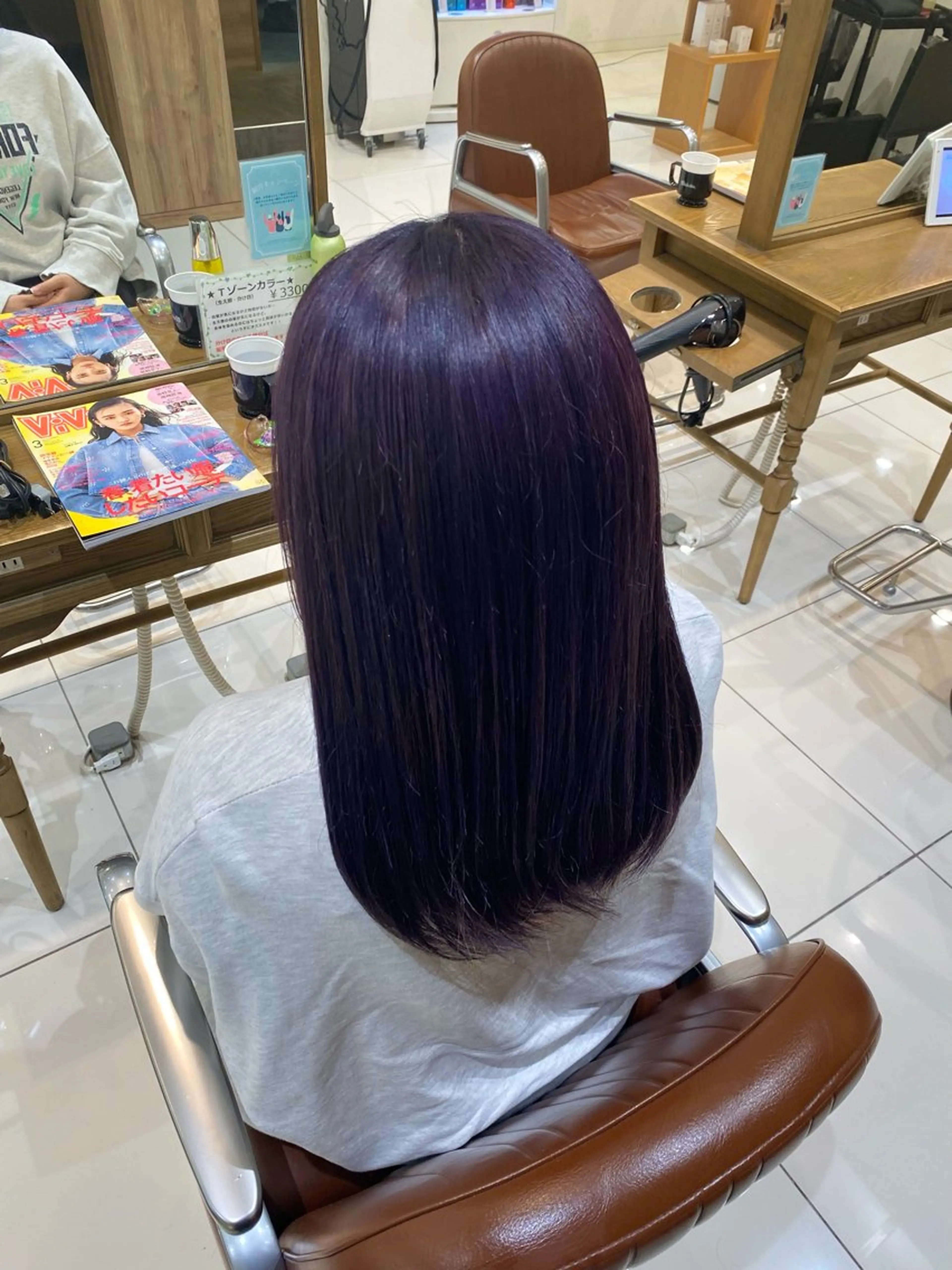 カラー 韓国ヘア AINA🐱のヘアスタイル