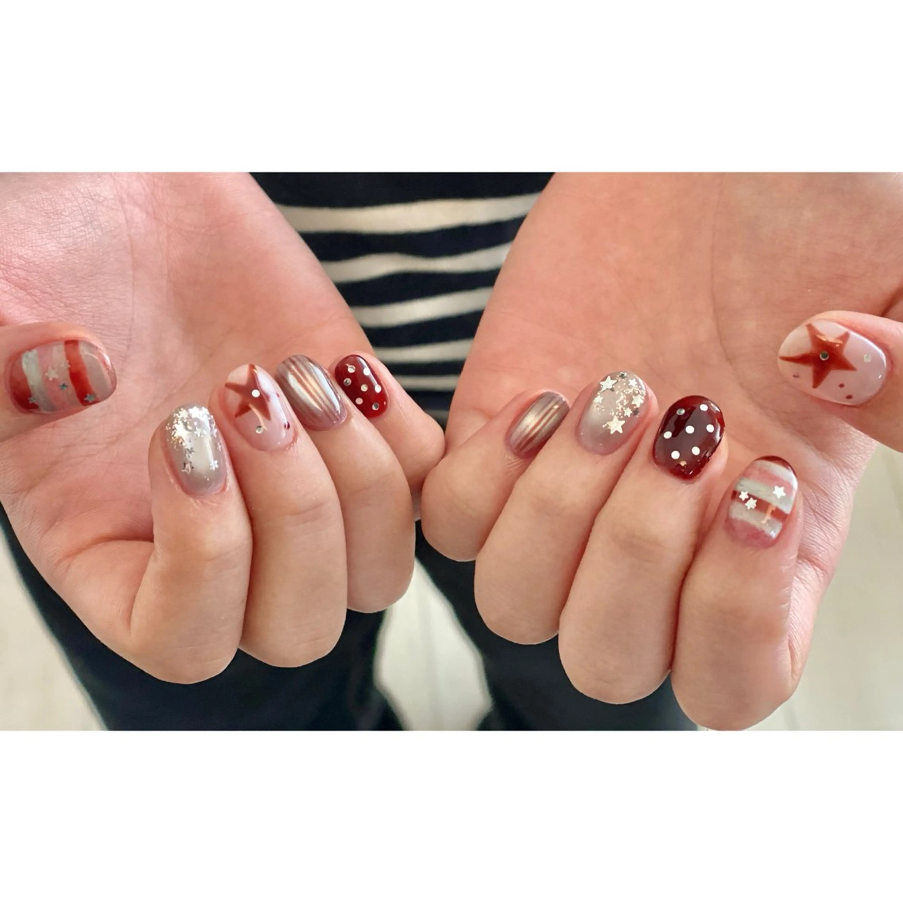 ネイル ハンドネイル ⏦Little 𐙚 Nail⏦のネイルデザイン