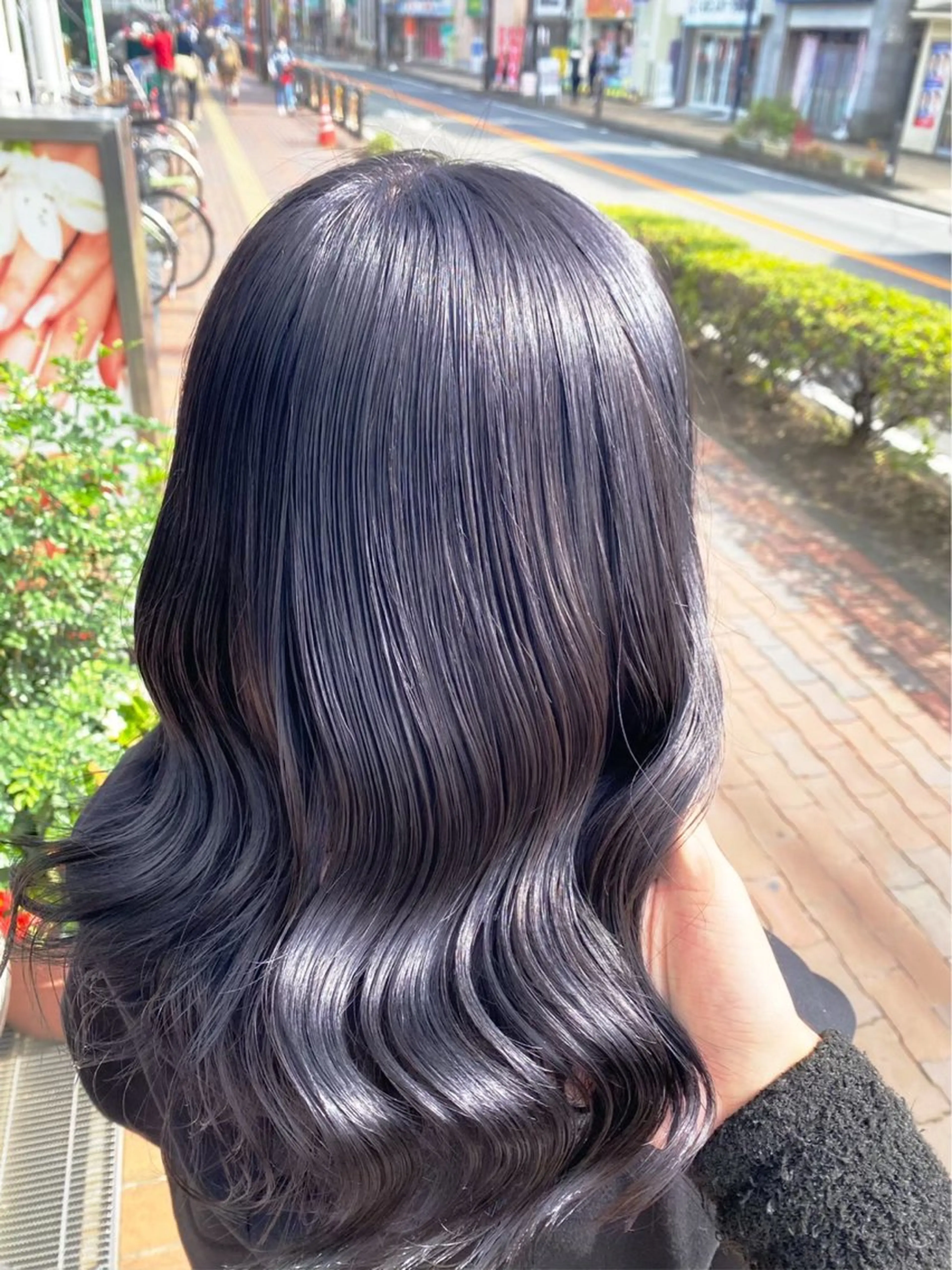 カラー 成瀬スパイラル パーマ清水大隼のヘアスタイル