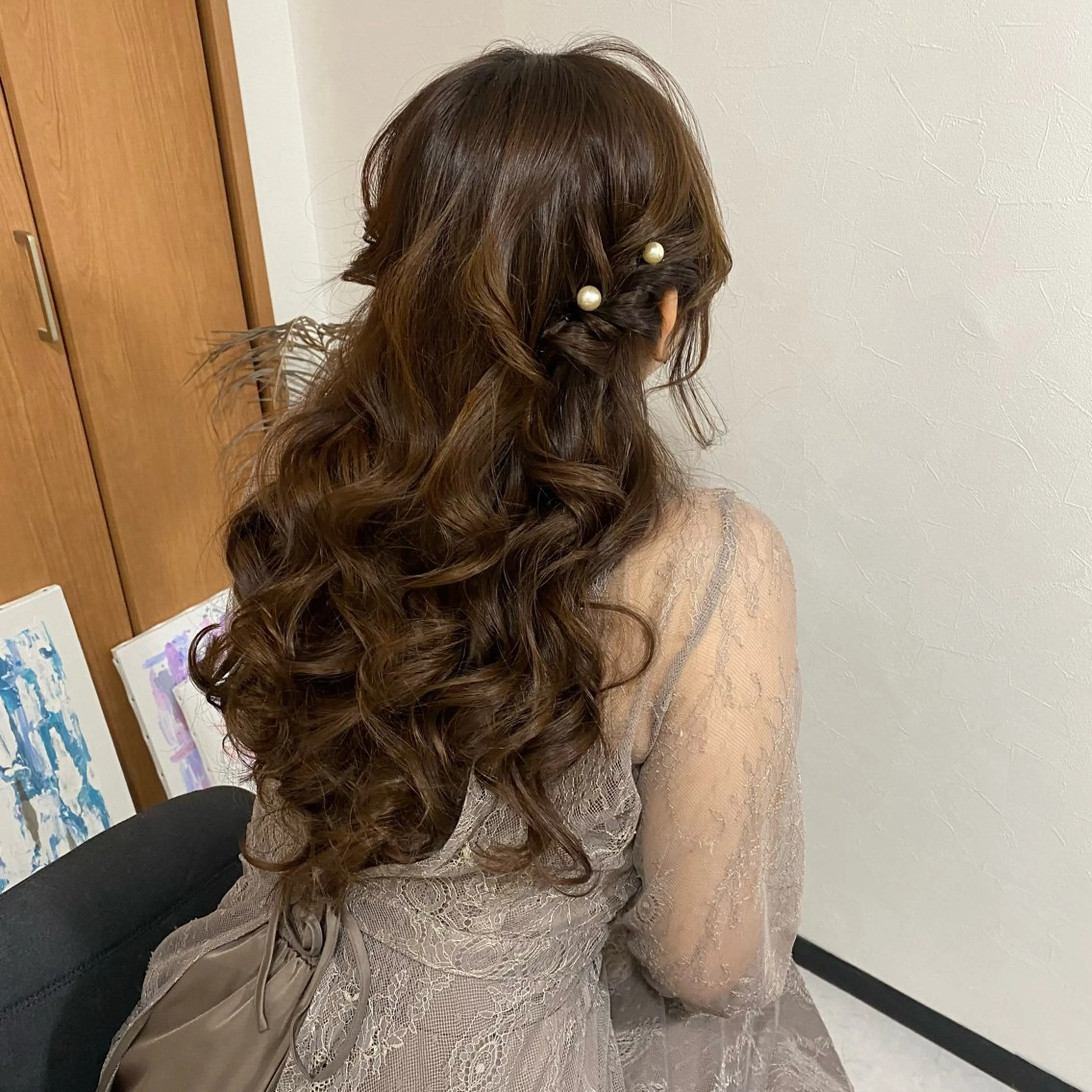 ロング risa/恵比寿/ ヘアセットのヘアスタイル