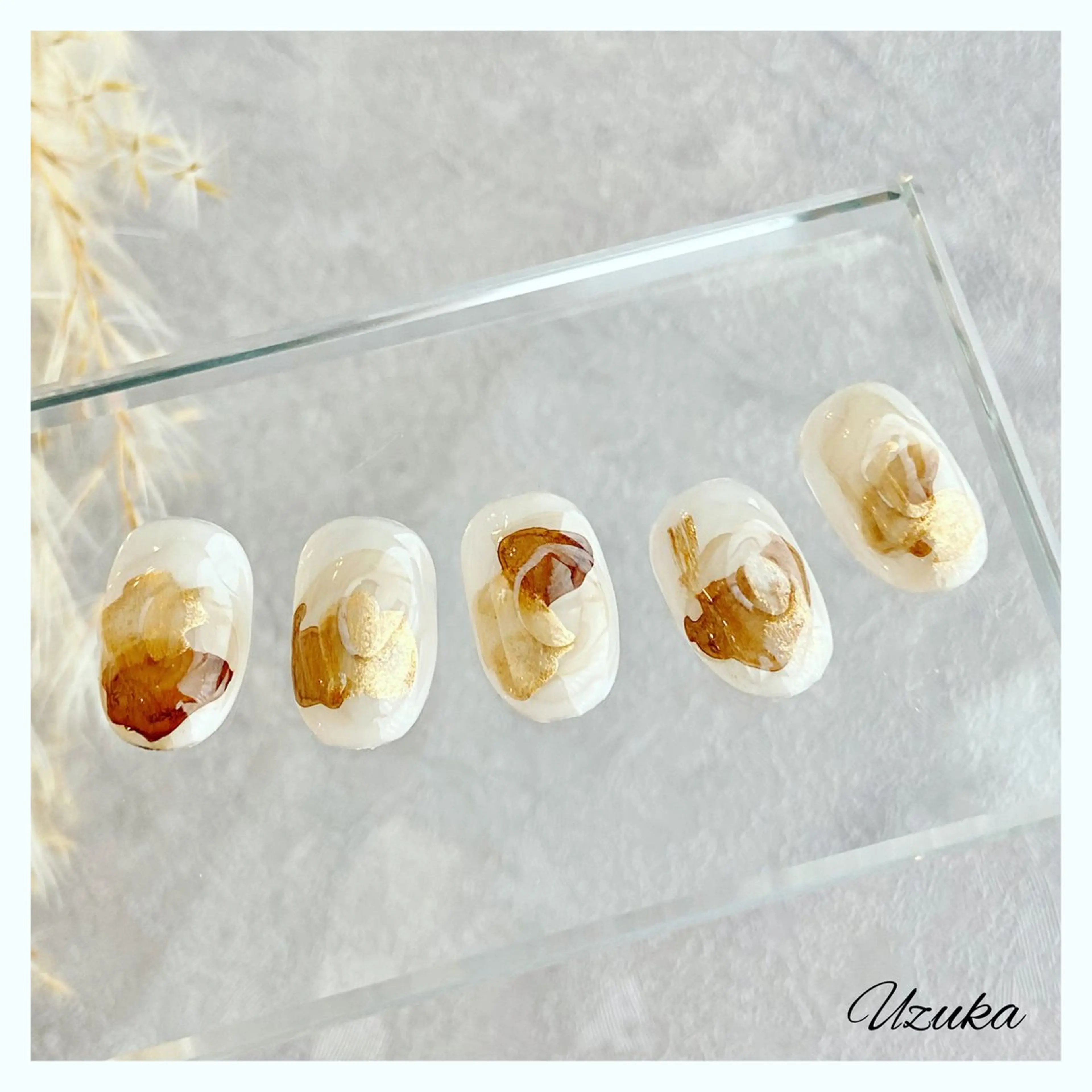 ネイル ニュアンスネイル 【 enn 】 Uzuka Yukaのネイルデザイン