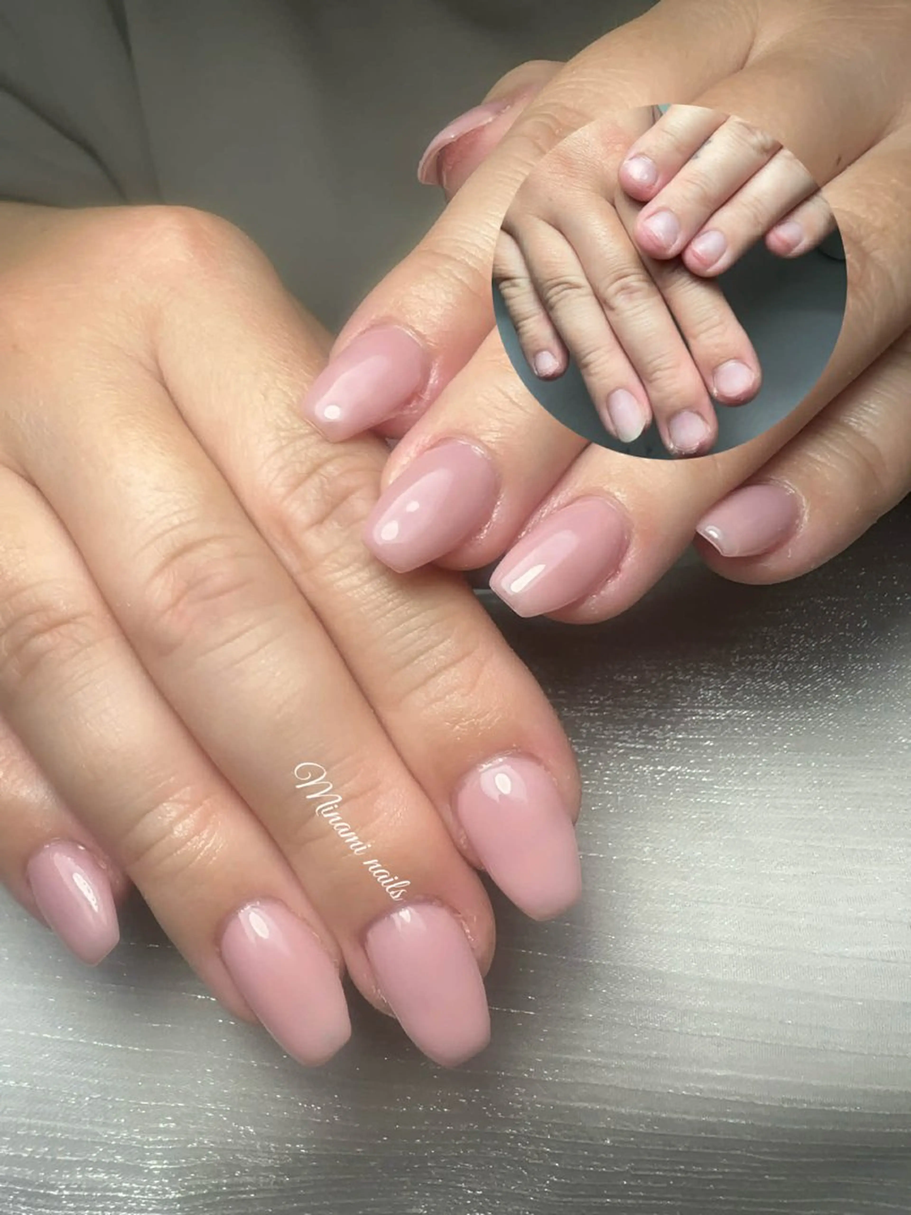 ネイル アートネイル オーロラネイル ガーリー キラキラネイル 韓国ネイル ハンドネイル Minami Nailsのネイルデザイン