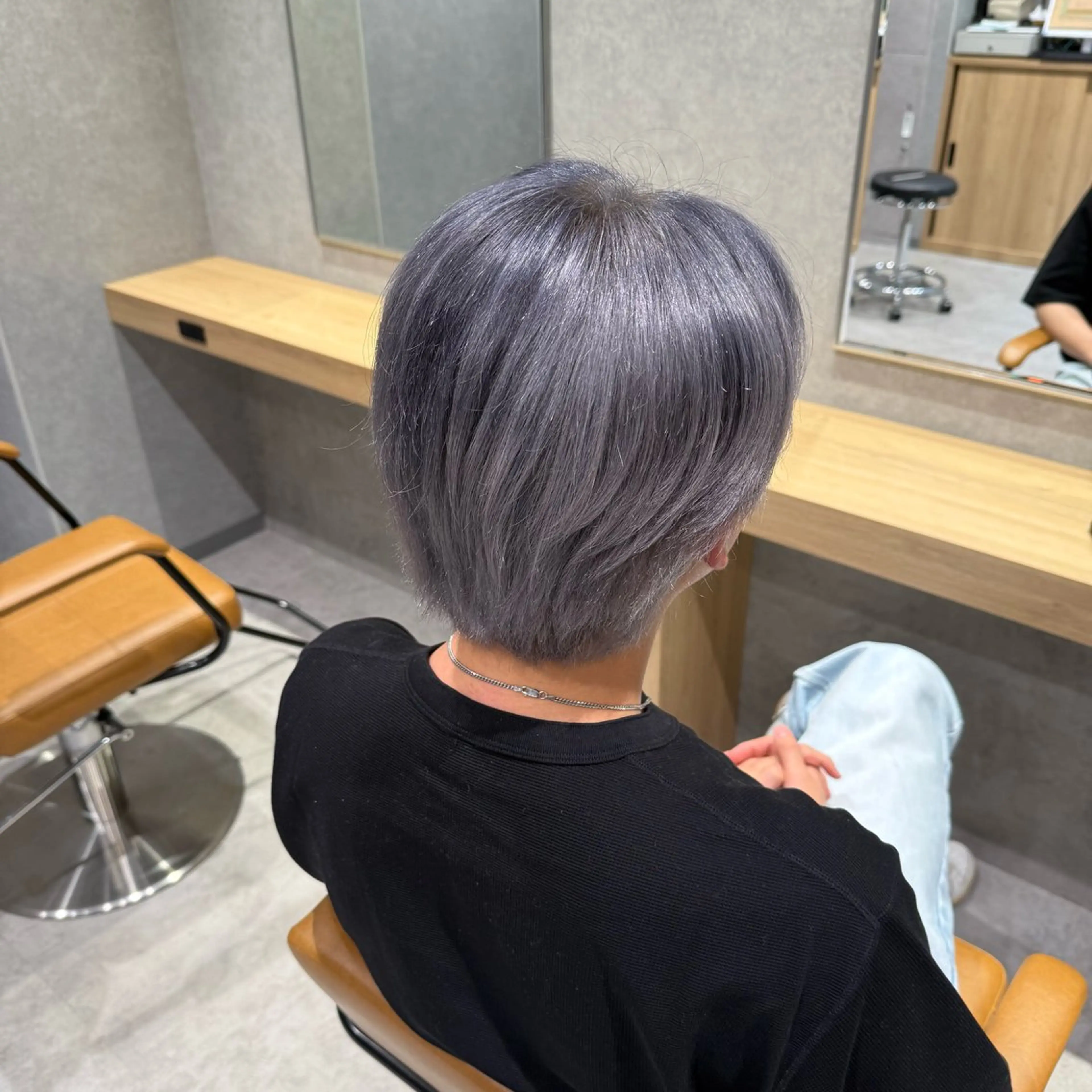 カラー メンズ aika 🦋‪🫧のヘアスタイル