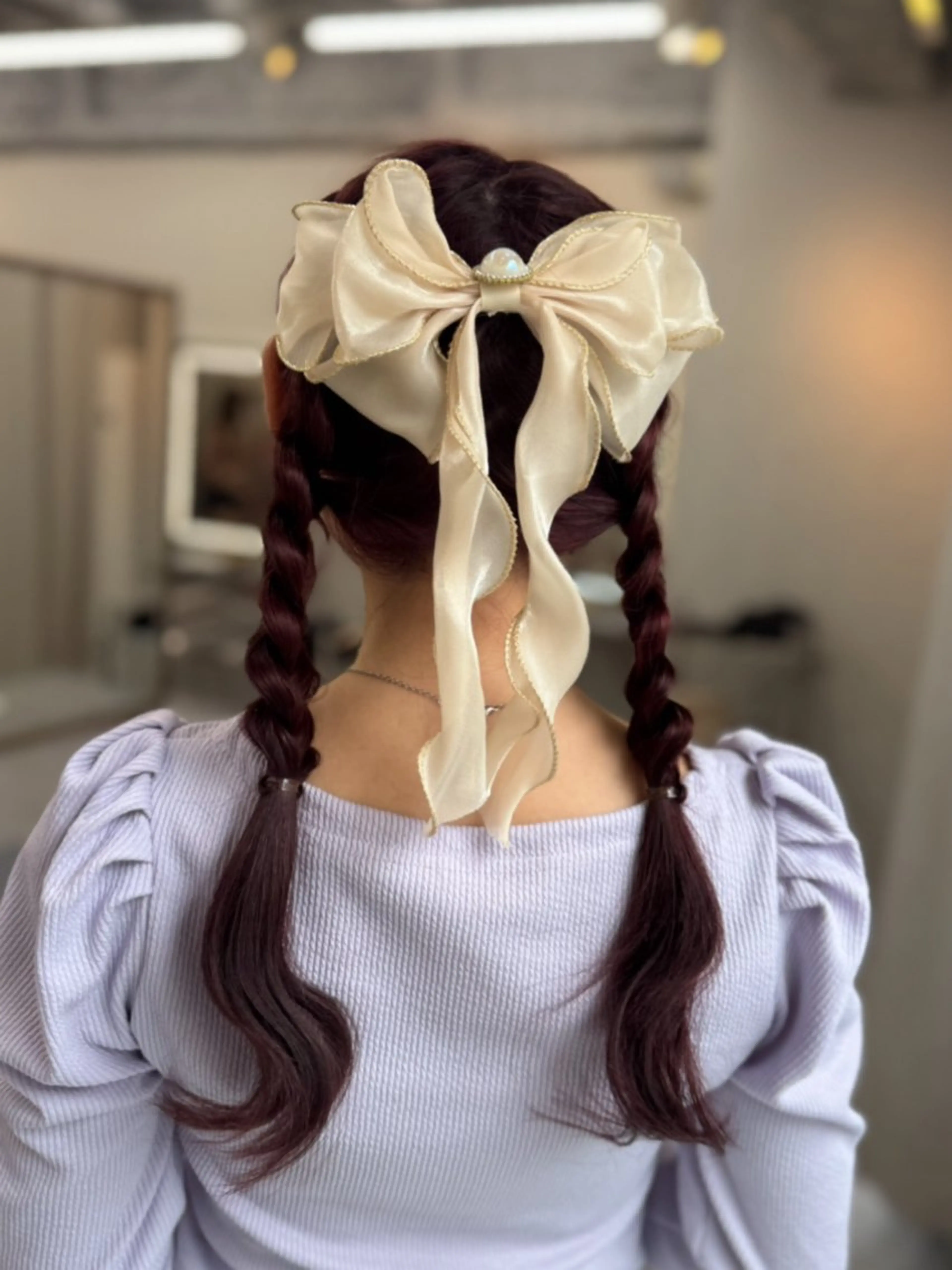 ロング ヘアアレンジ Ciete Shioriのヘアスタイル